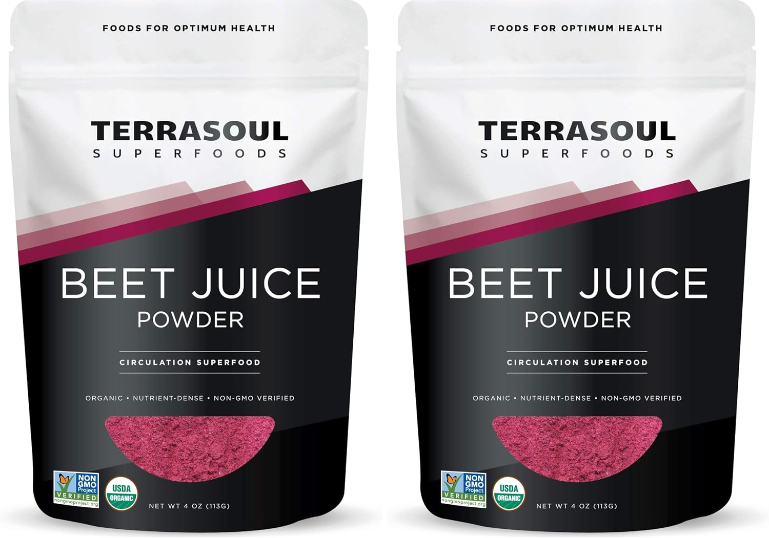 Terrasoul Superfoods Organic Beet Juice Powder, 4 Oz - Grown in USA | Concentrated Beet Juice Crystals | Energy & Stamina…