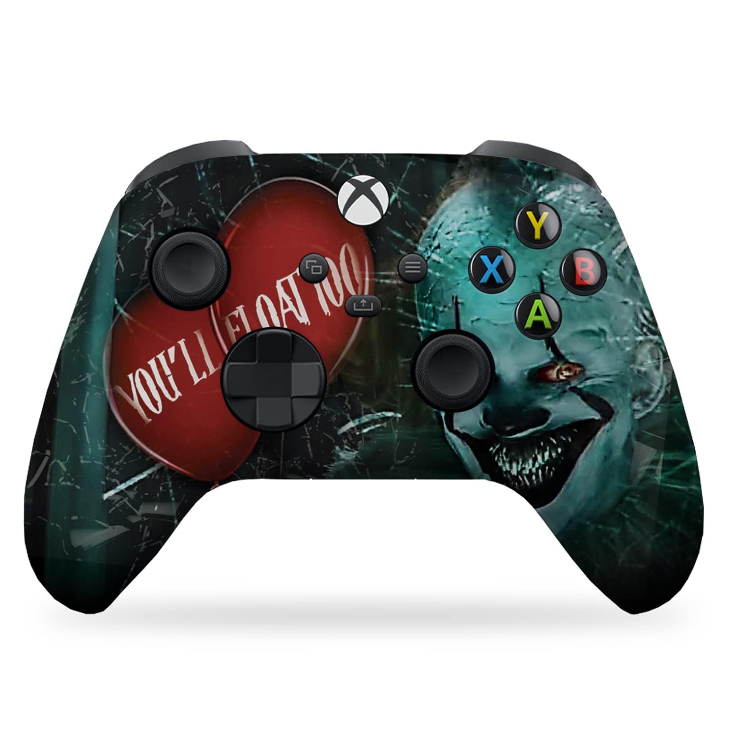 DreamController Green Weed Grass Custom X-box Controller Wireless compatible with X-box One/Series X/S Proudly Customized in USA with Permanent