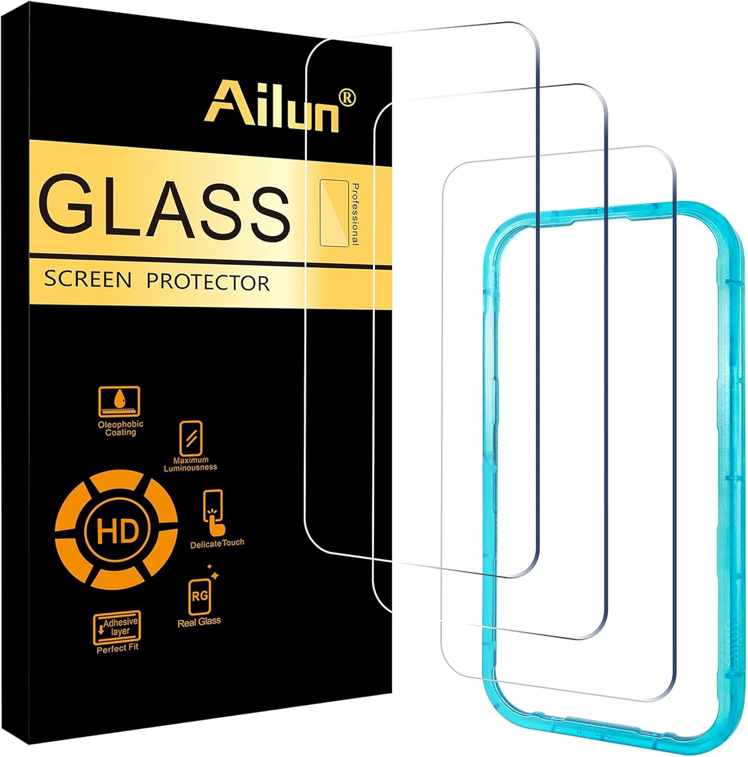 Ailun 3 Pack Screen Protector for iPhone 12 Mini 2020