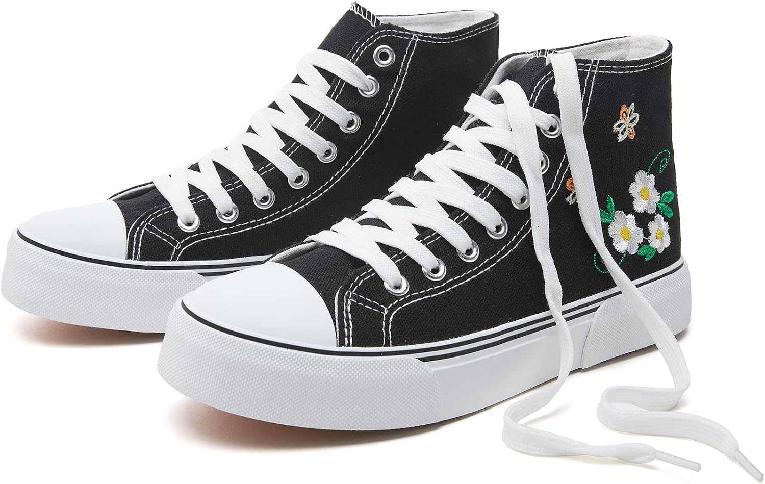 hash bubbie High Top Canvas Sneakers Fashion Walking Shoes