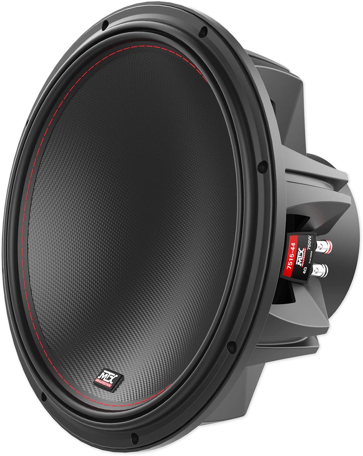 MTX 7515-22 15" 1500w Peak/750w RMS Competition Subwoofer DVC 2ohm Car Audio Sub