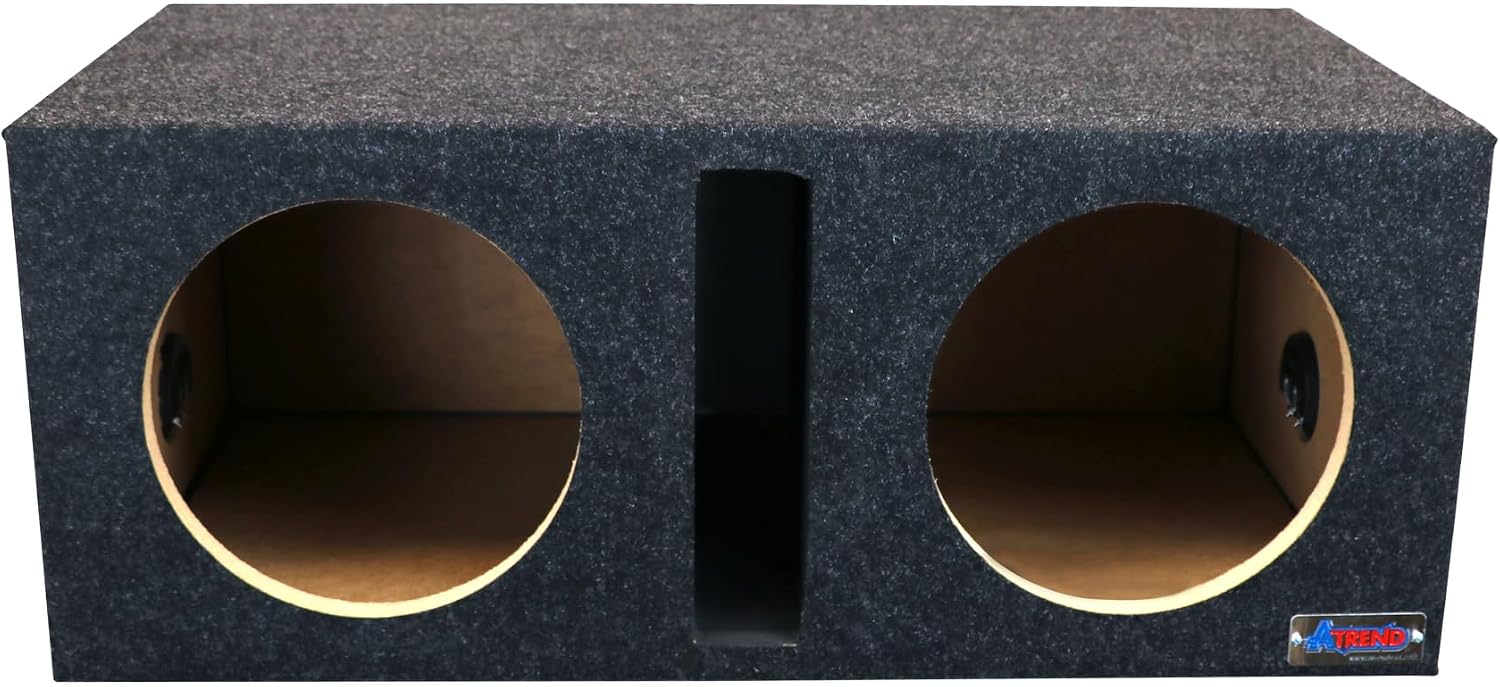 Atrend 15DQV 15” Dual Vented Subwoofer/Speaker Enclosure Made in USA,15DQV