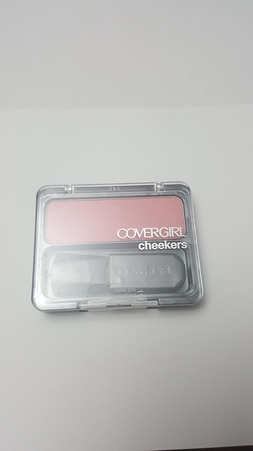 CoverGirl Cheekers Blush, Classic Pink 110, 0.12-Ounce (Pack of 3)
