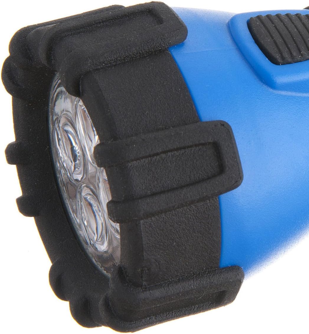 Dorcy 55 Lumen Floating Water Resistant LED Flashlight with Carabineer Clip, Purple (41-2508)