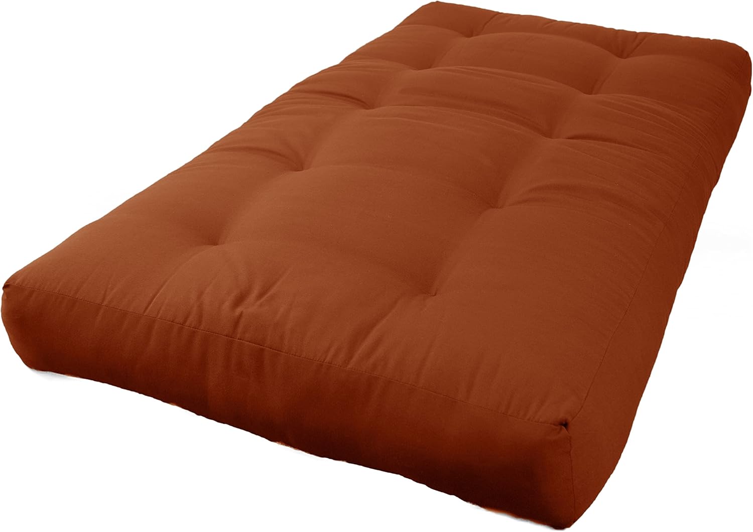 Blazing Needles Renewal 7" Twill Futon Mattress, Full, Aqua Blue