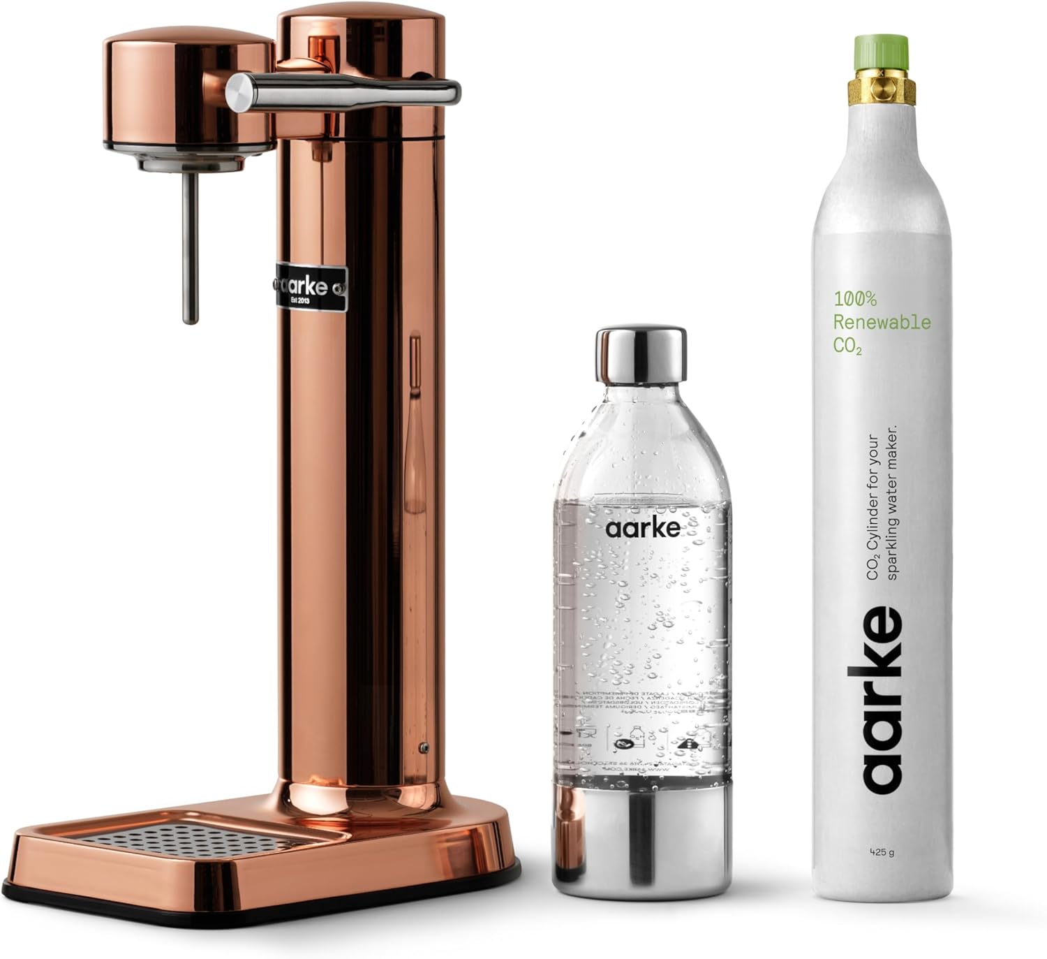 Aarke Carbonator 3 - Premium Sparkling Water Maker, Matte Black