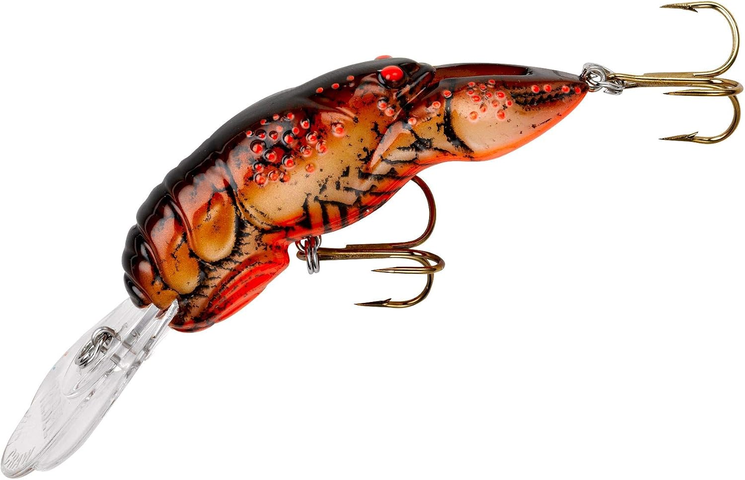 Rebel Lures Original Realistic Crawfish Crankbait Fishing Lure