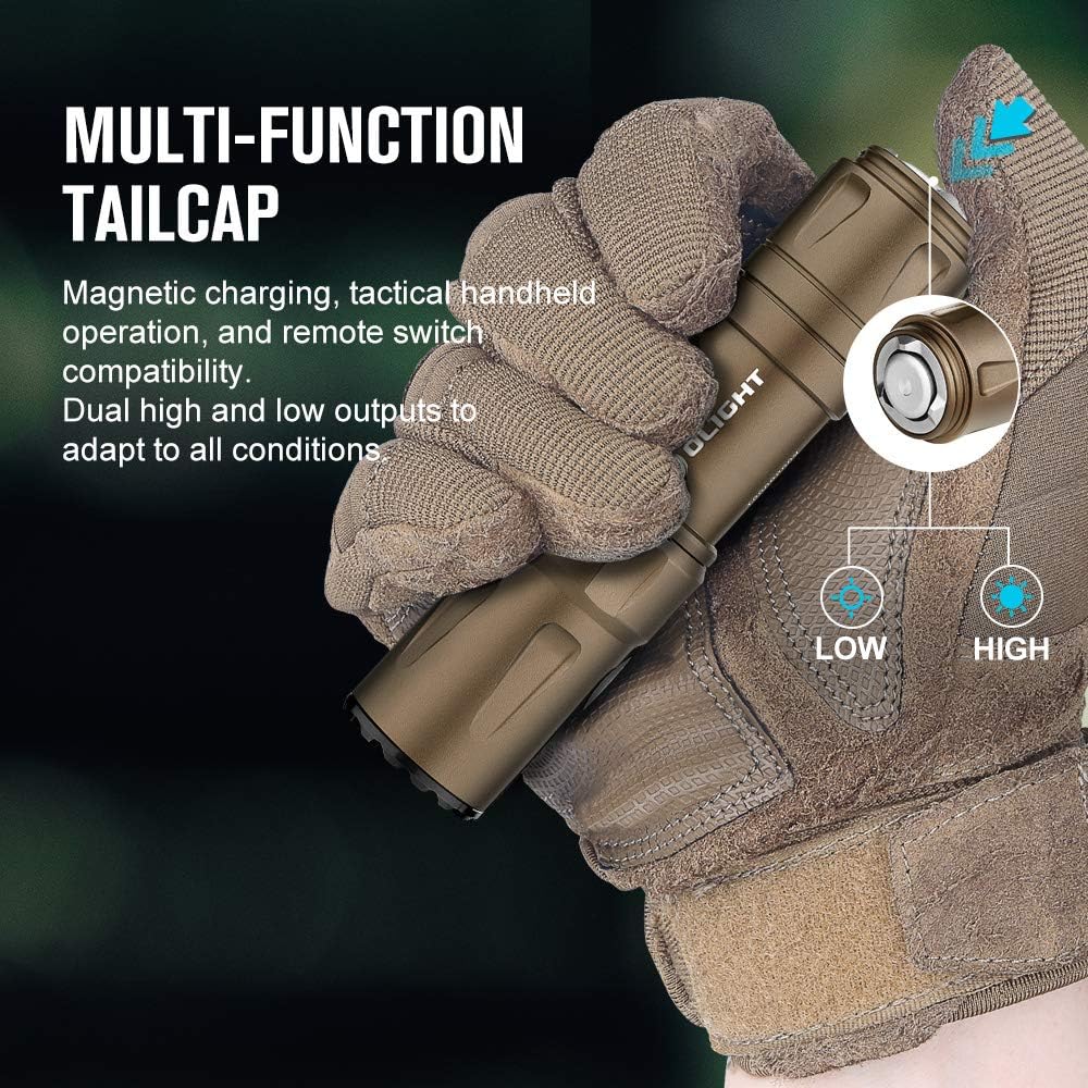OLIGHT Odin Mini Ultra Compact 1250 Lumens Mlok Tactical Flashlight