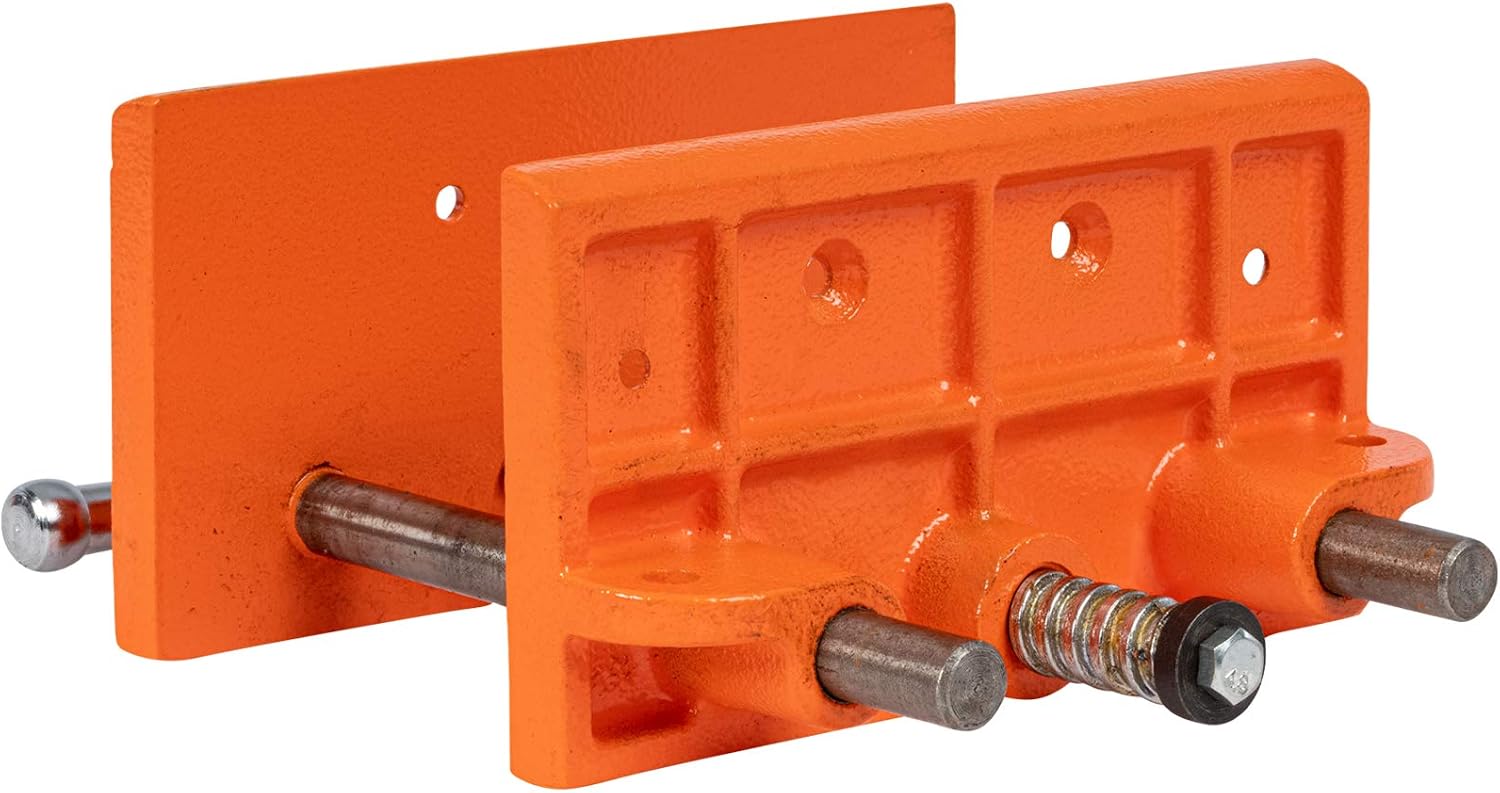 Pony 26545 4-1/2-Inch x 6-1/2-Inch Light Duty Woodworker's Vise | Wood Bench Vice for Handtools & Tool Organizers