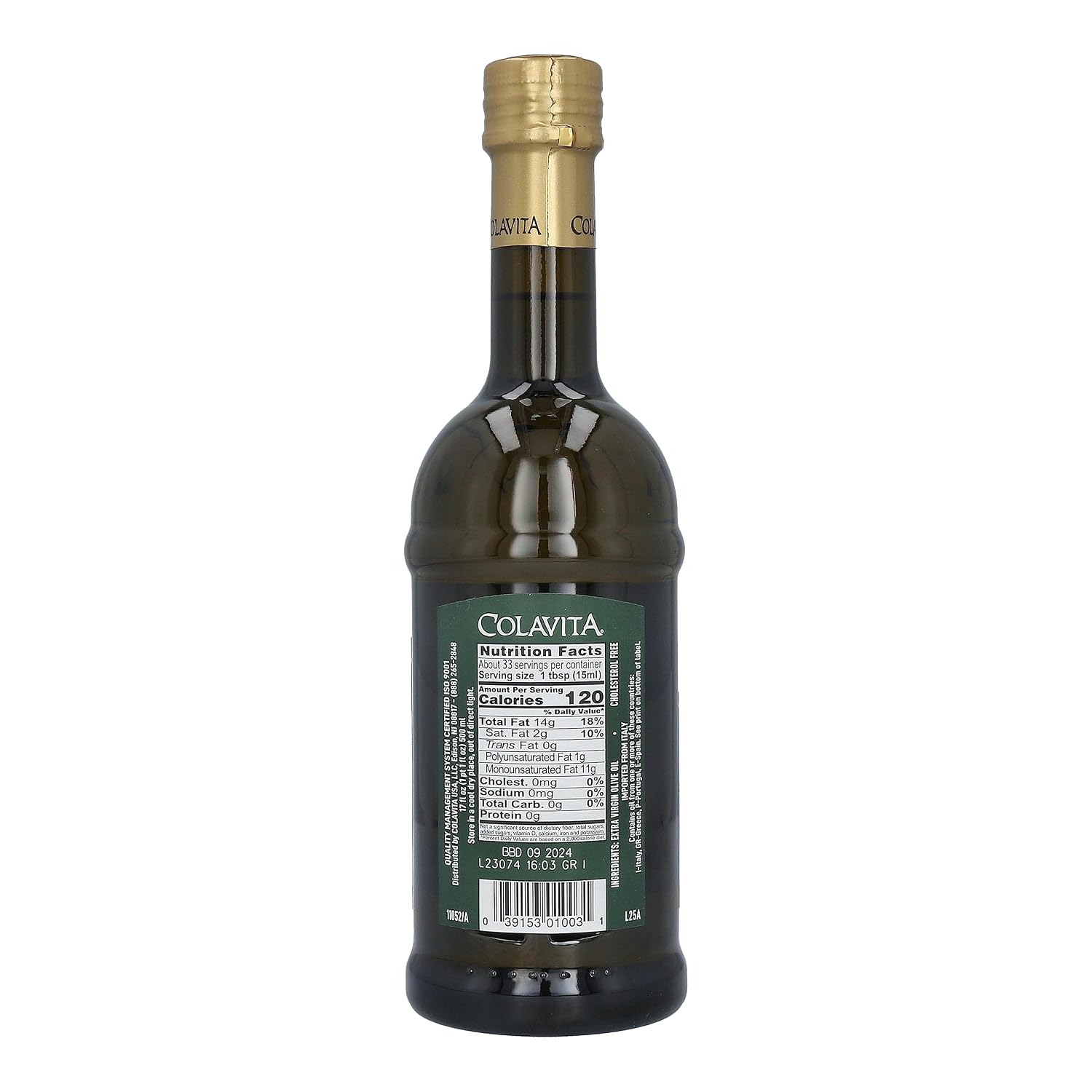 Colavita Extra Virgin Olive Oil, 33.8 fl oz
