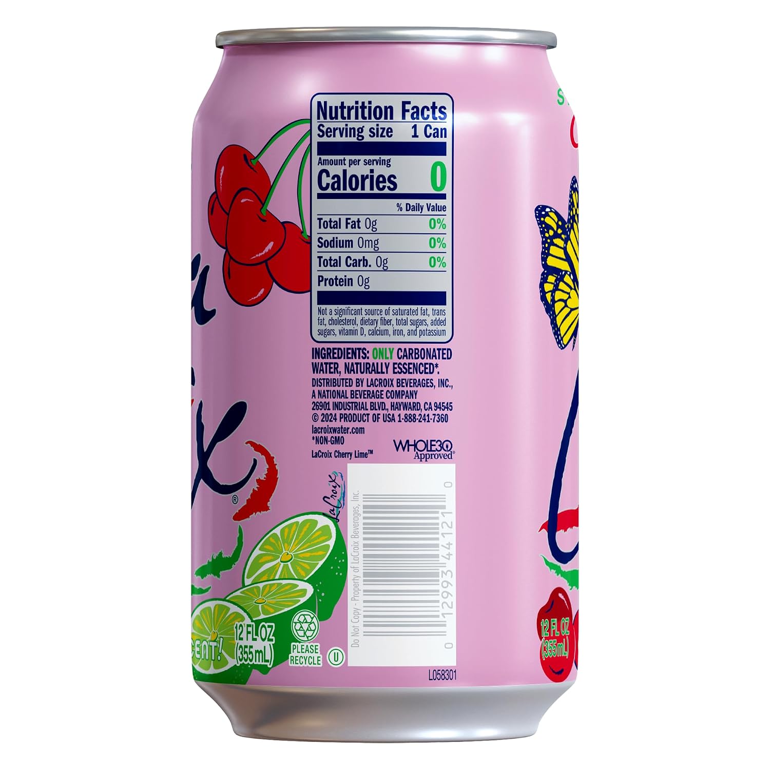 LaCroix Sparkling Water | Pineapple Coconut Flavor | 8-Pack | Naturally Essenced, Zero Calorie, Sodium Free | 12 Fl Oz Cans