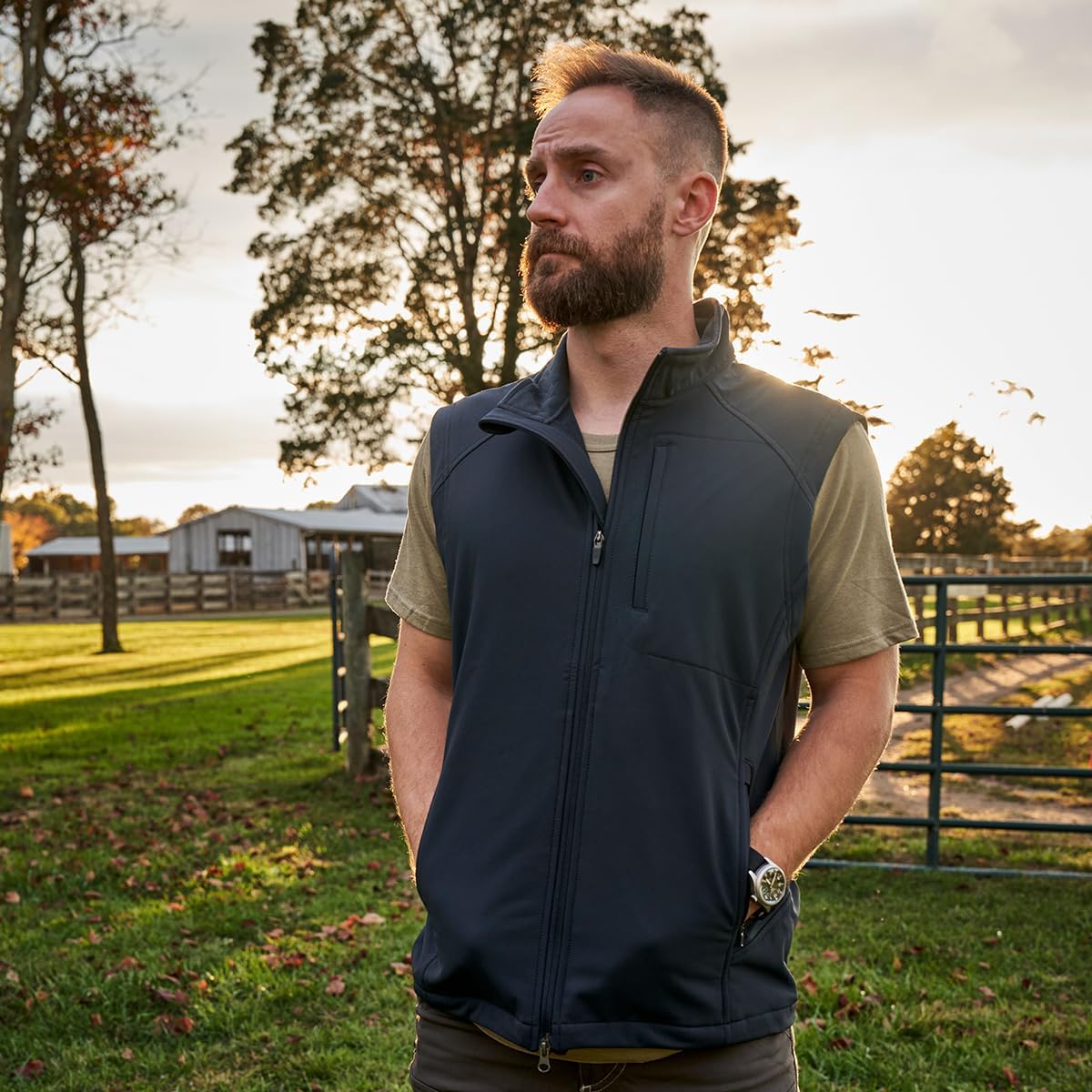 Propper Men's Icon Softshell Vest | Performance Cargo Work Pants for Law Enforcement and First Responders