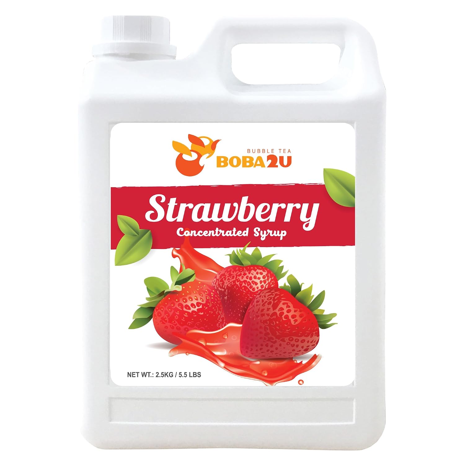 BOBA2U | CONCENTRATED SYRUP | 5.5 LBS (PASSION FRUIT)