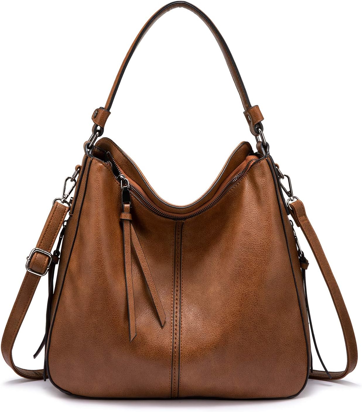 Hobo Crossbody Bag for Women, Designer Shoulder Purse Handbags