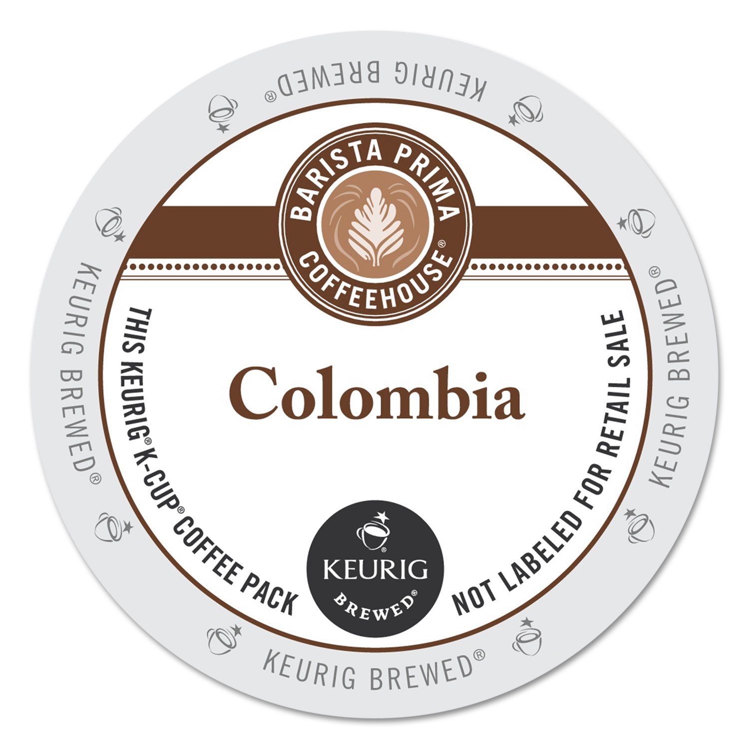 Barista Prima Coffeehouse Medium Dark Roast Extra Bold K-Cup for Keurig Brewers, Colombia Coffee 24 count (Pack of 4) (Packaging May Vary)