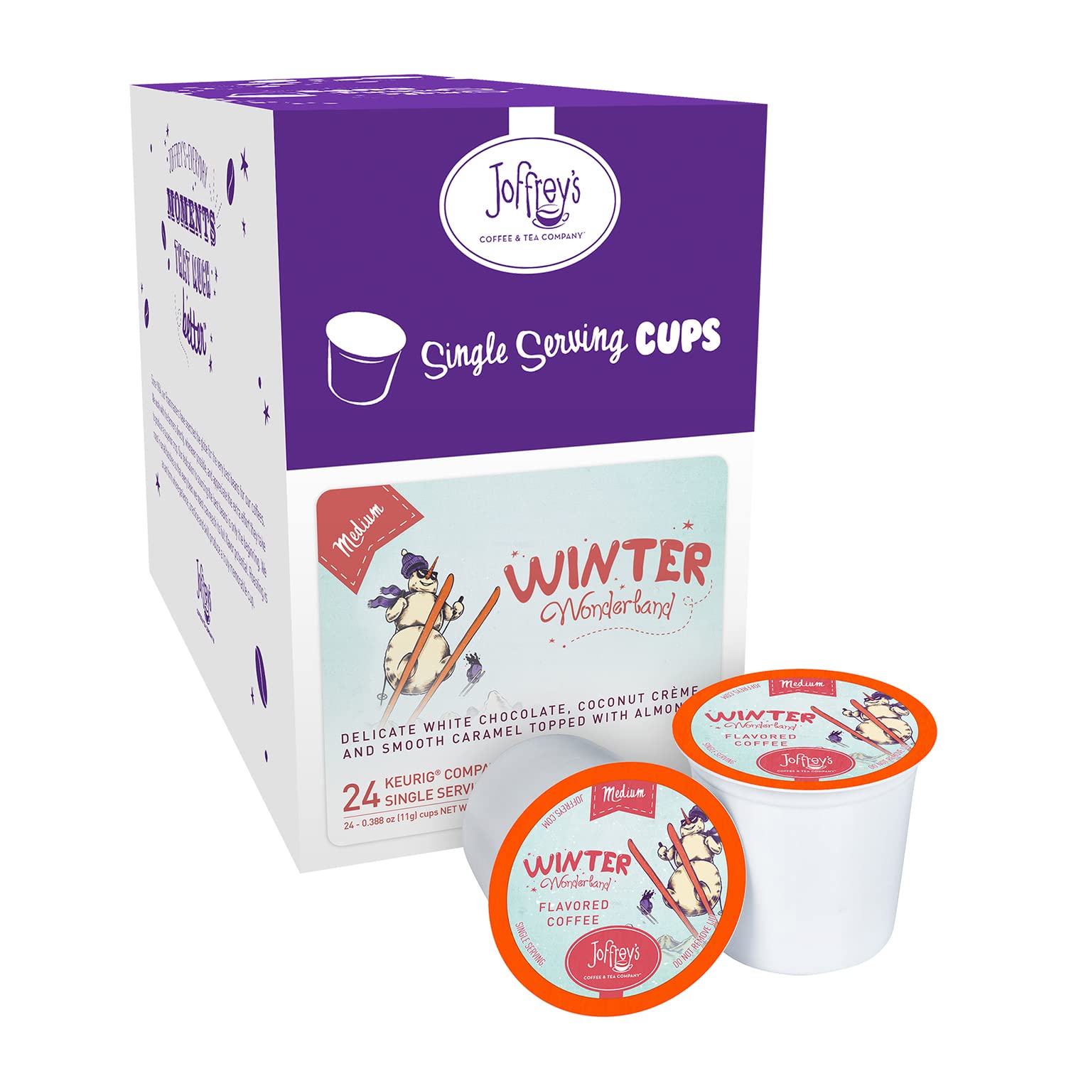 Joffrey's Coffee - Breakfast Blend, Artisan Medium Roast Arabica Coffee Beans, Smooth-Bodied Blend, Balanced Flavor & Aroma