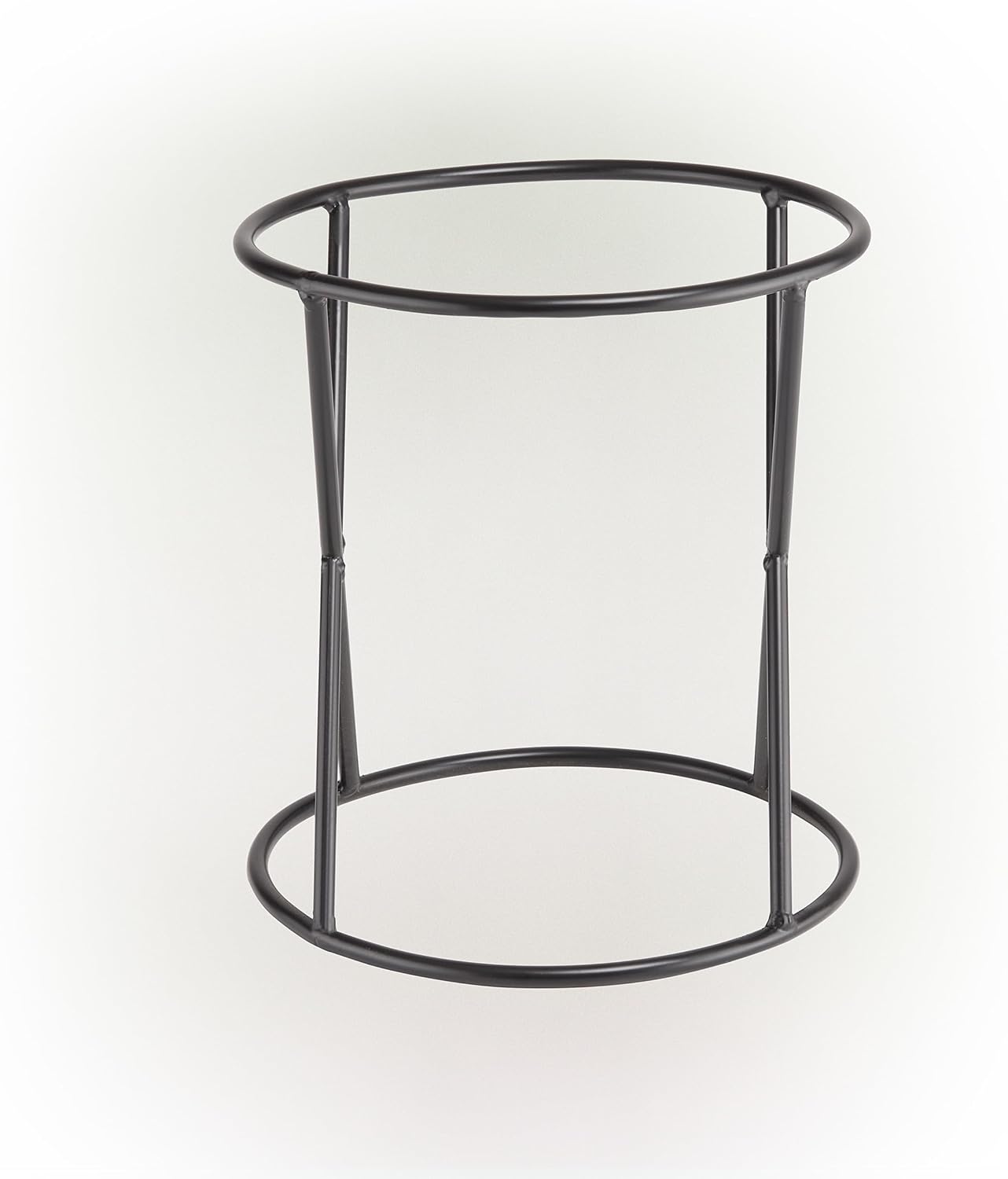 Alpine Corporation 12" Tall Indoor/Outdoor Roman Column Gazing Globe Display Stand