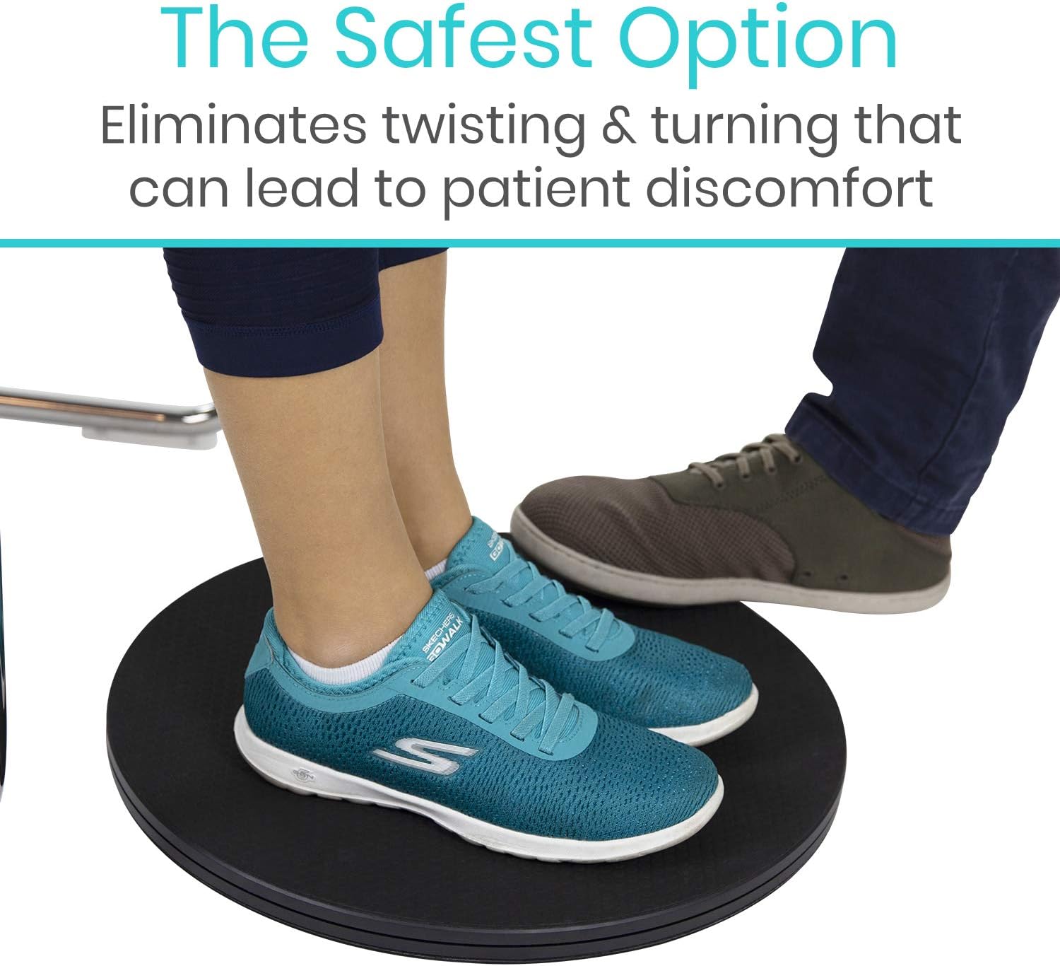 Vive 360° Pivot Disc - Patient Transfer Device for Elderly & Disabled