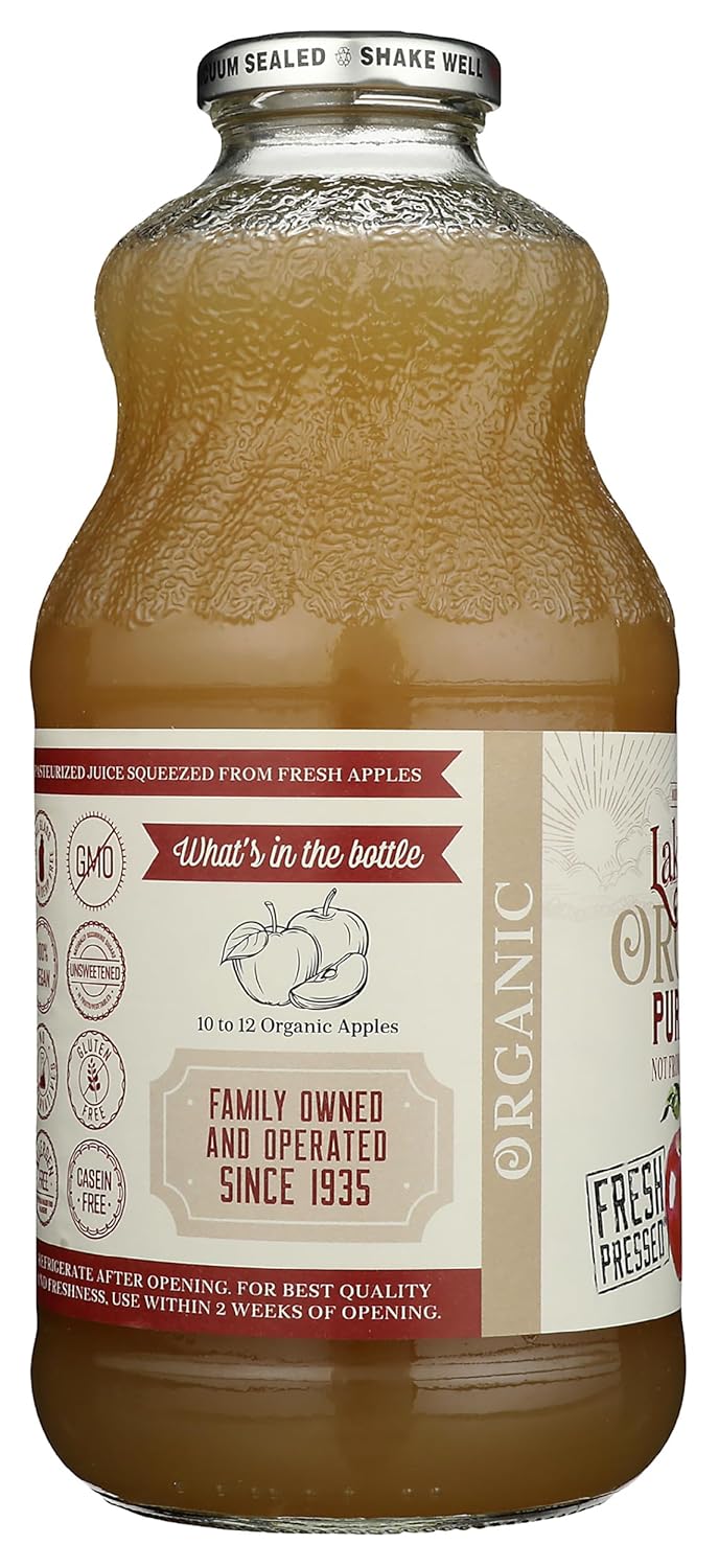 Lakewood, Organic Pure Apple Juice, 32 oz