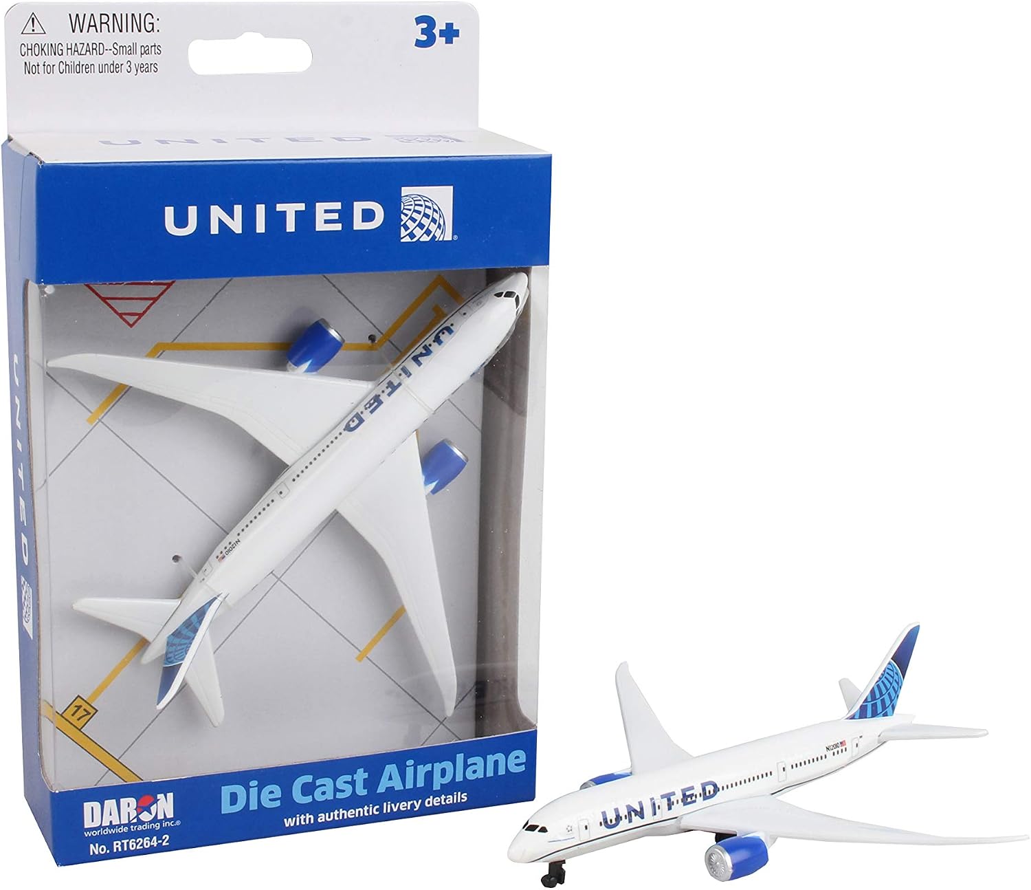 Daron Southwest Airlines Die-Cast Model Airplane Toy