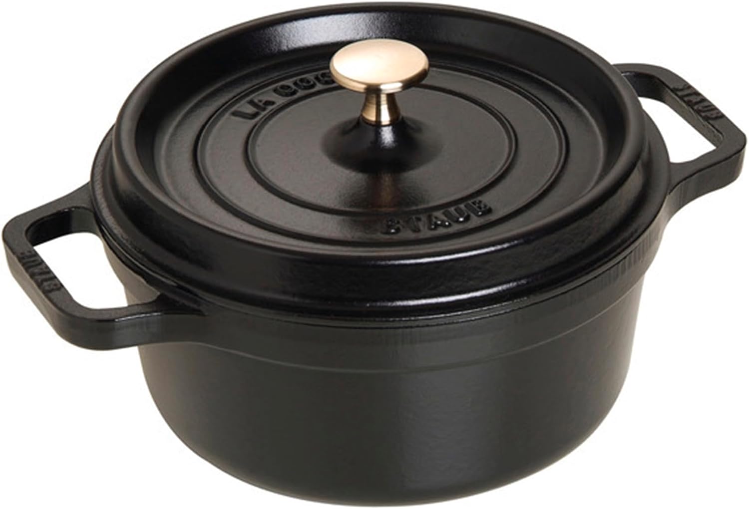 Staub Round Cocotte - 5.5Qt - Grenadine