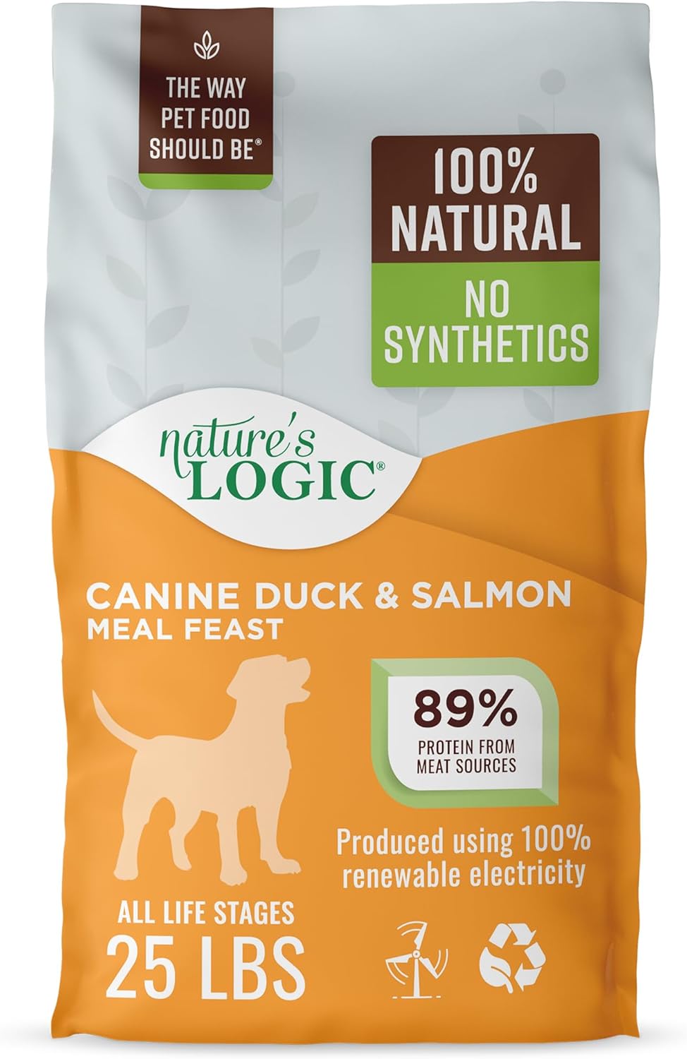 NATURE'S LOGIC Dry Dog Food - Beef Meal Feast Dry Kibble, 13 lb