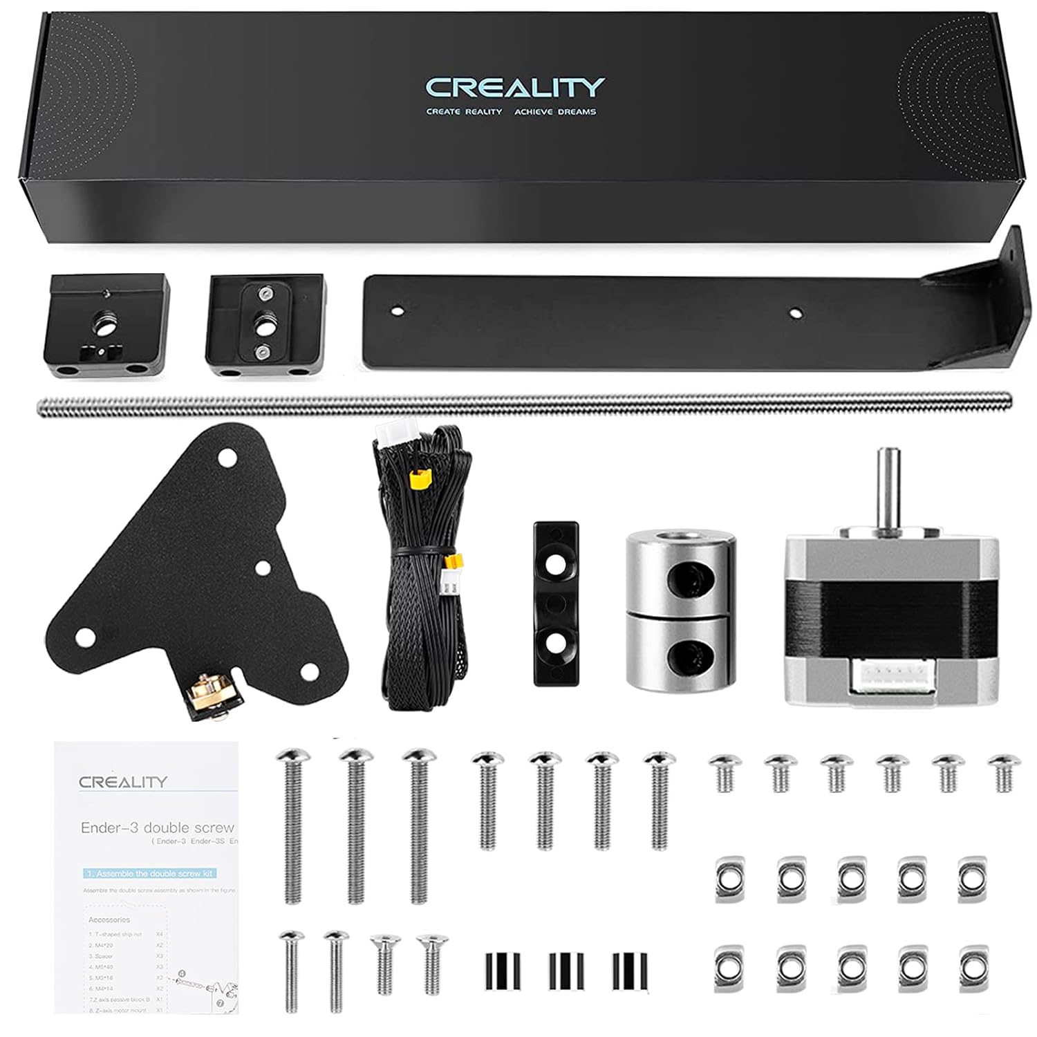 Official Creality Ender 3 Dual Z-axis Upgrade Kits with Lead Screw
