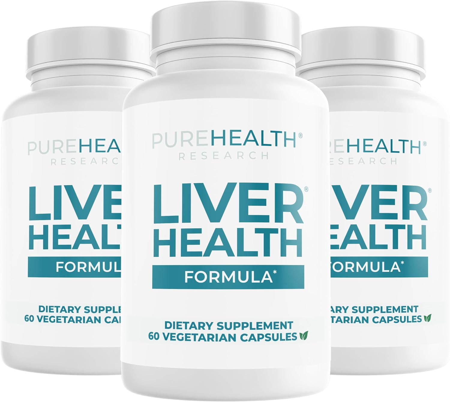 PUREHEALTH RESEARCH Liver Health – Liver Cleanse Detox & Repair Supplement