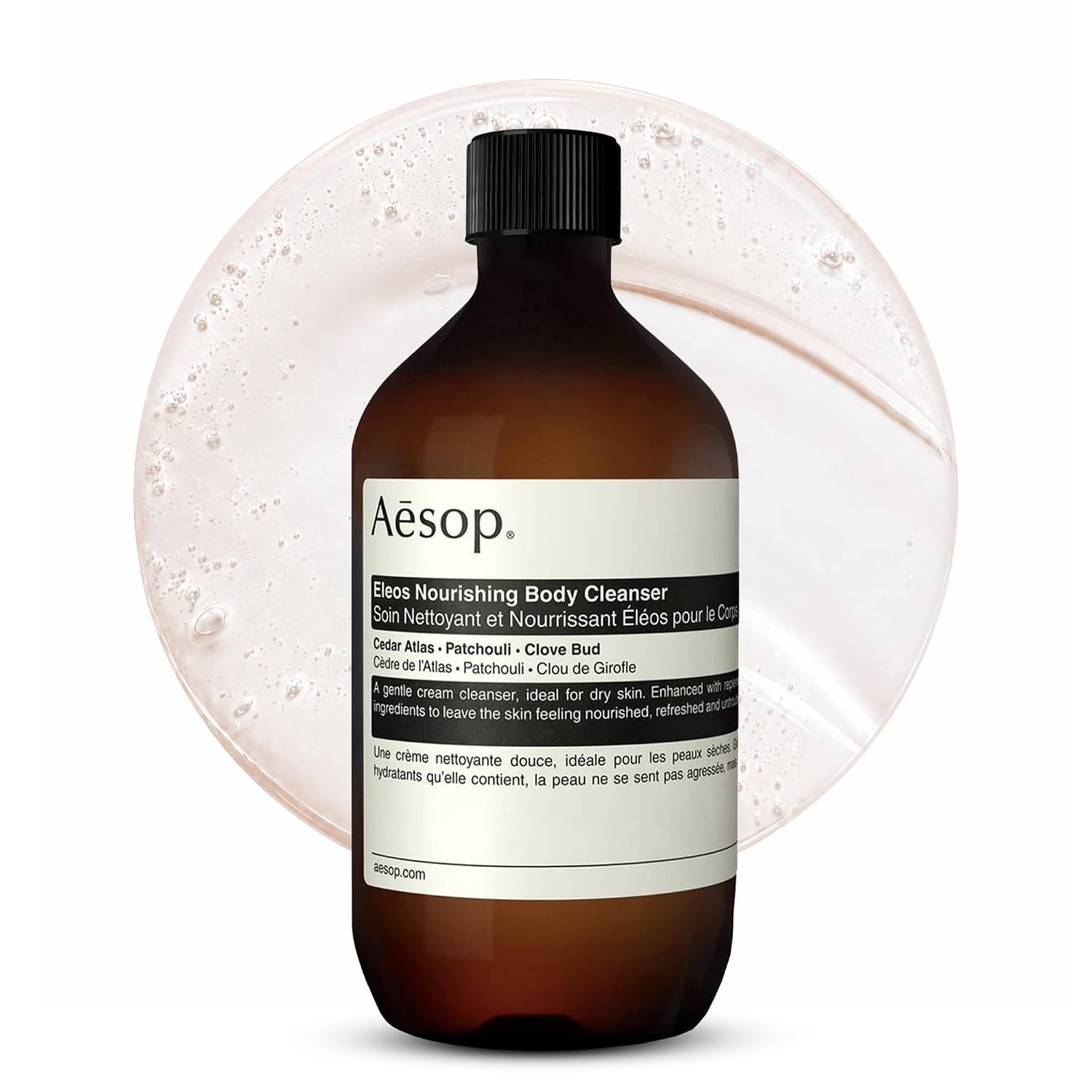 Aesop Geranium Leaf Body Cleanser | Gentle Shower Gel with Geranium, Mandarin and Bergamot Essential Oil Blend to Refresh & Balance Skin | 500 mL / 16.9 oz