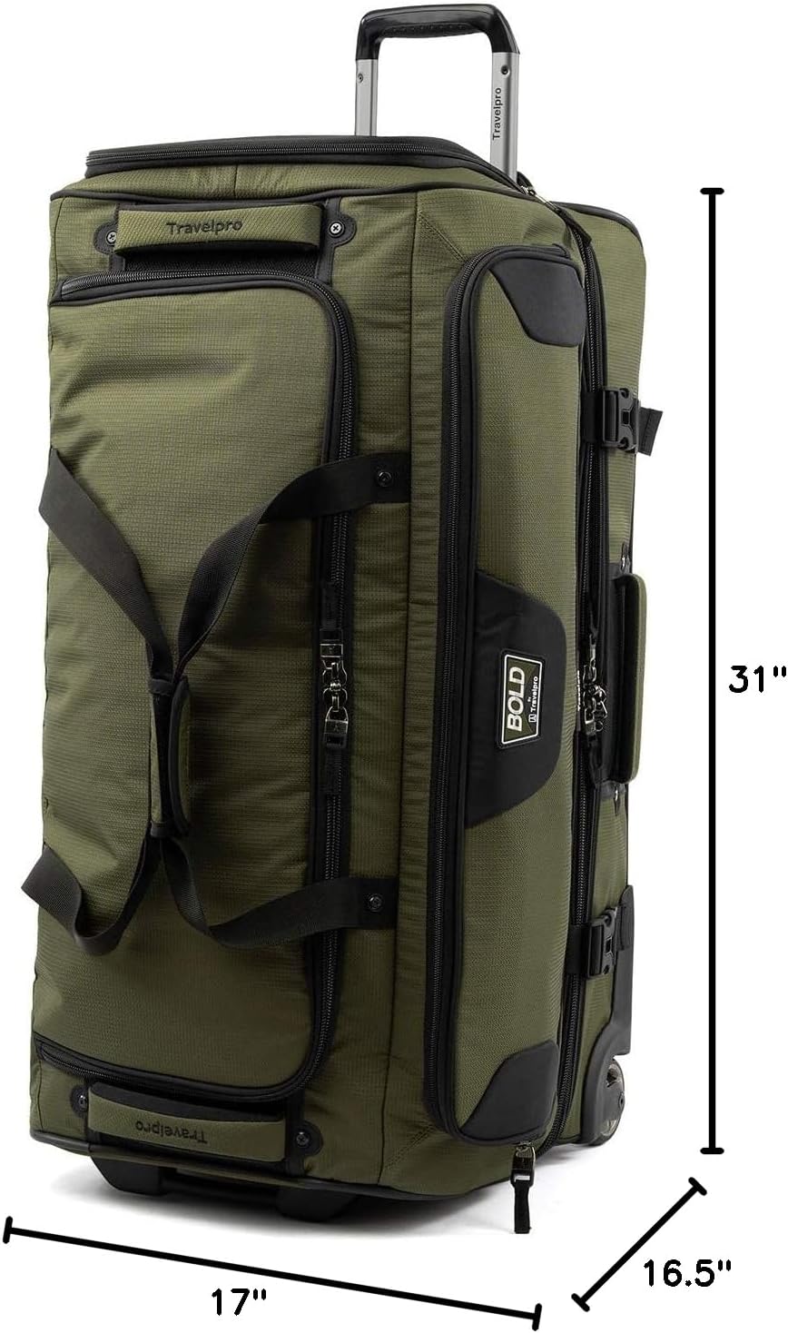 Travelpro Tpro Bold 2.0 30 Inch Drop Bottom Rolling Duffel