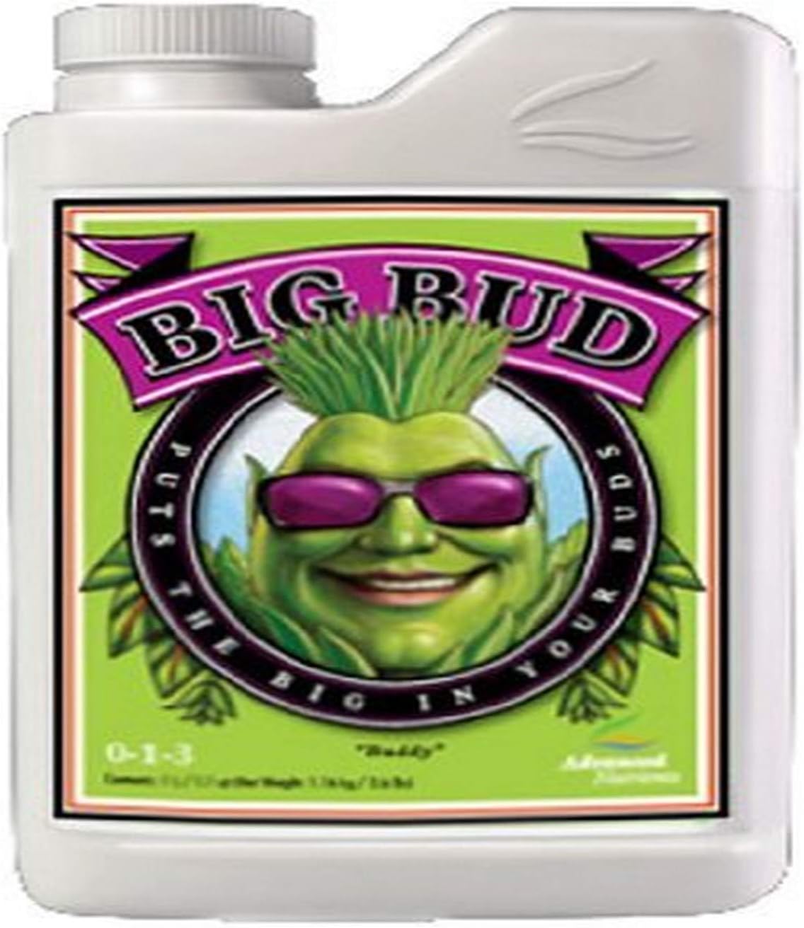 Advanced Nutrients Big Bud Liquid Fertilizer, 1-Liter