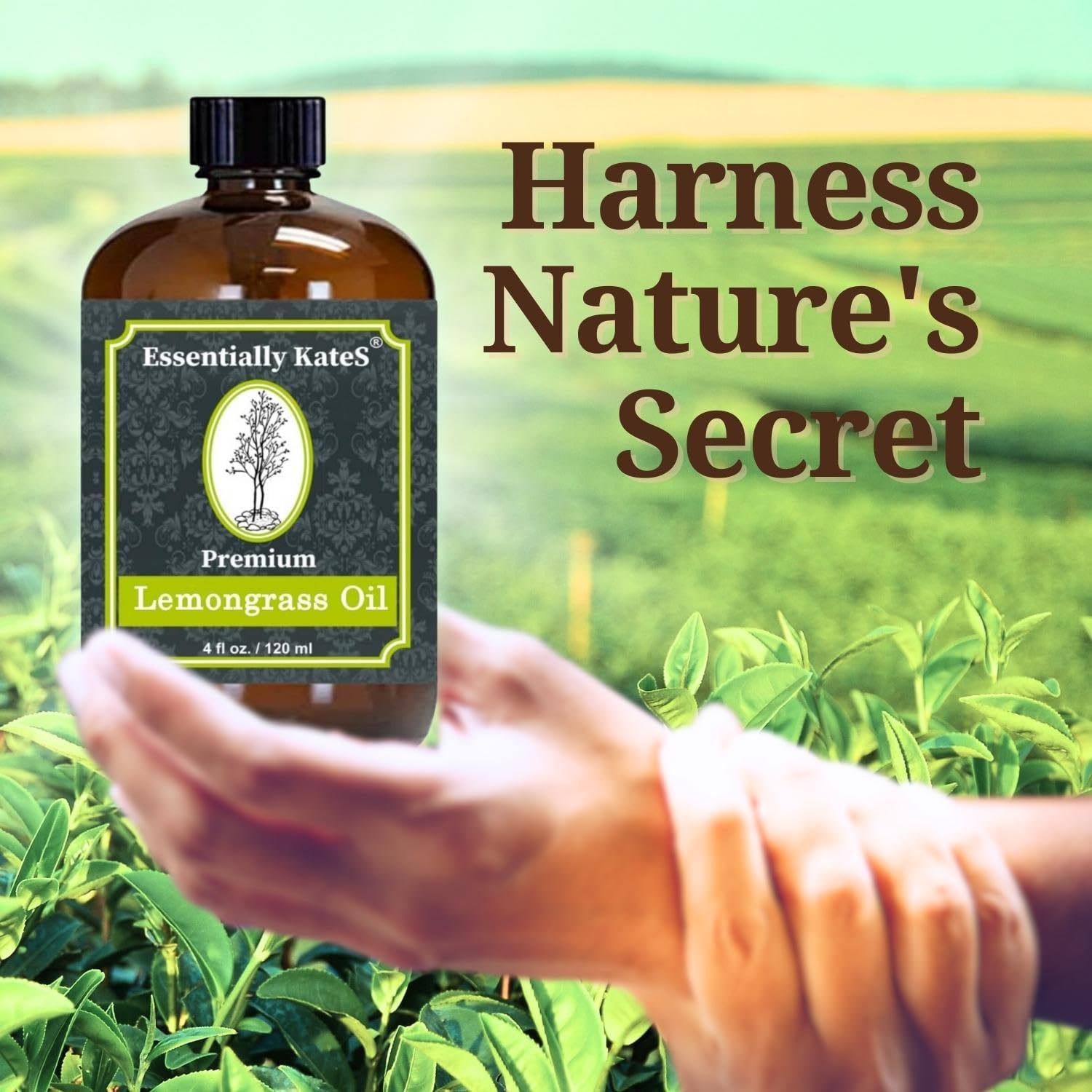 Peppermint Essential Oil 4 oz. with Huge Glass Bottle, Glass Dropper, and Sprayer. Detailed User's Guide E-Book. Skin Care, Garden Care, and Hair Care.