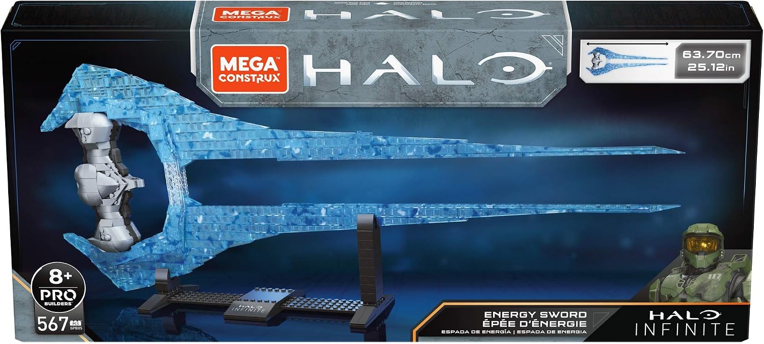 Mega Construx Halo Energy Sword, 567 pieces