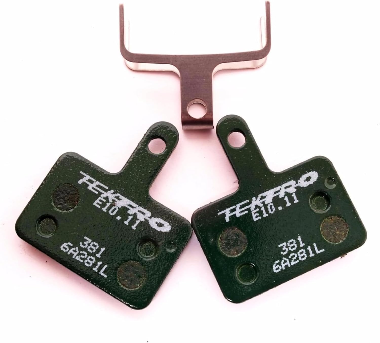 TEKTRO E10.11 Disc Brake Pads, Resin Compound for Smooth & Powerful Braking | Compatible with select TRP, Tektro & Shimano brakes