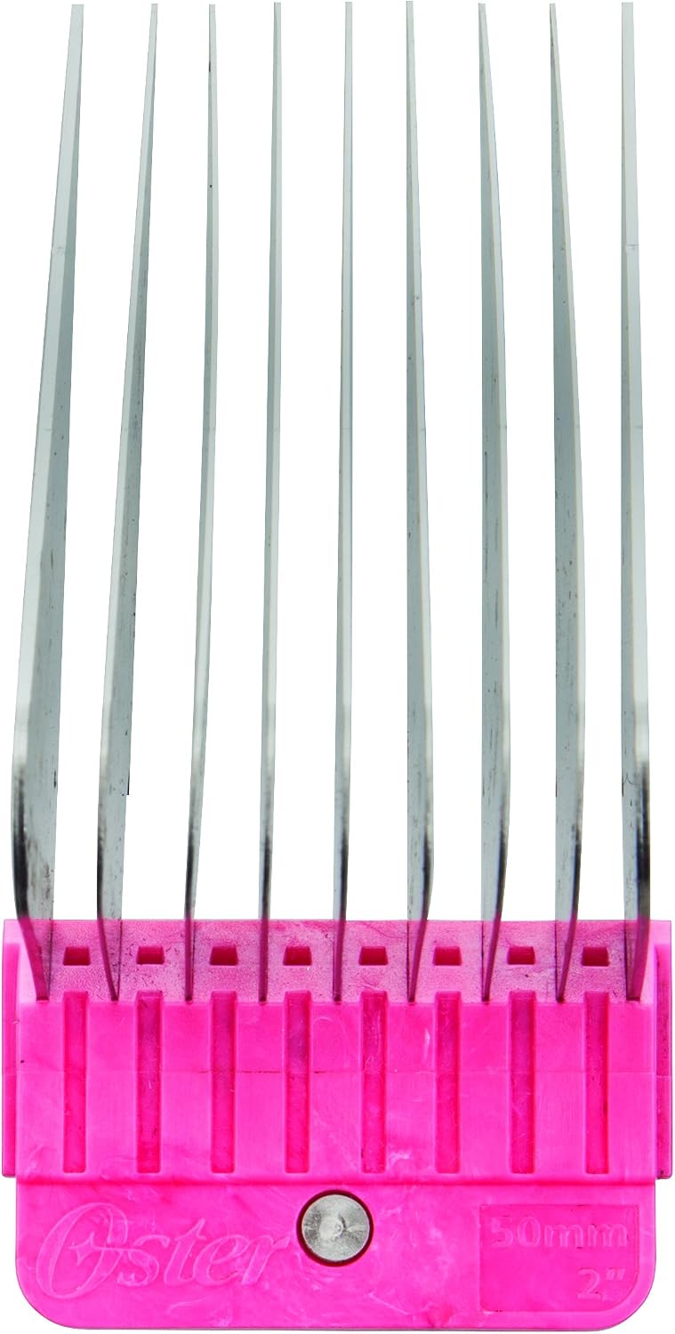 Oster 10-Piece Stainless Steel Pet Clipper Guide Comb Kit (078936-100-000)