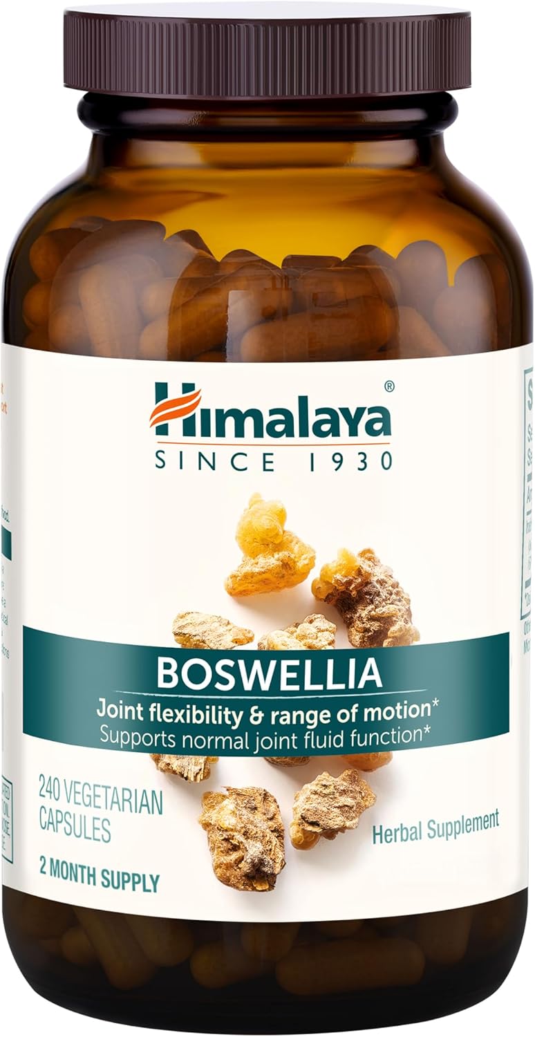 Himalaya Boswellia Extract Supplement for Joint Health, 250 mg,120 Capsules
