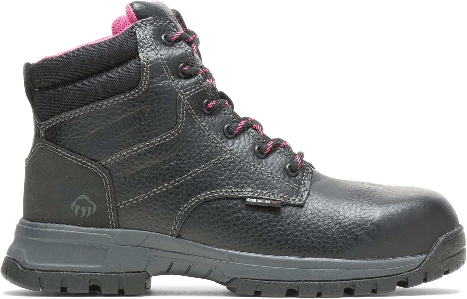 Wolverine Women's Piper Waterproof Composite Toe 6in Construction Boot