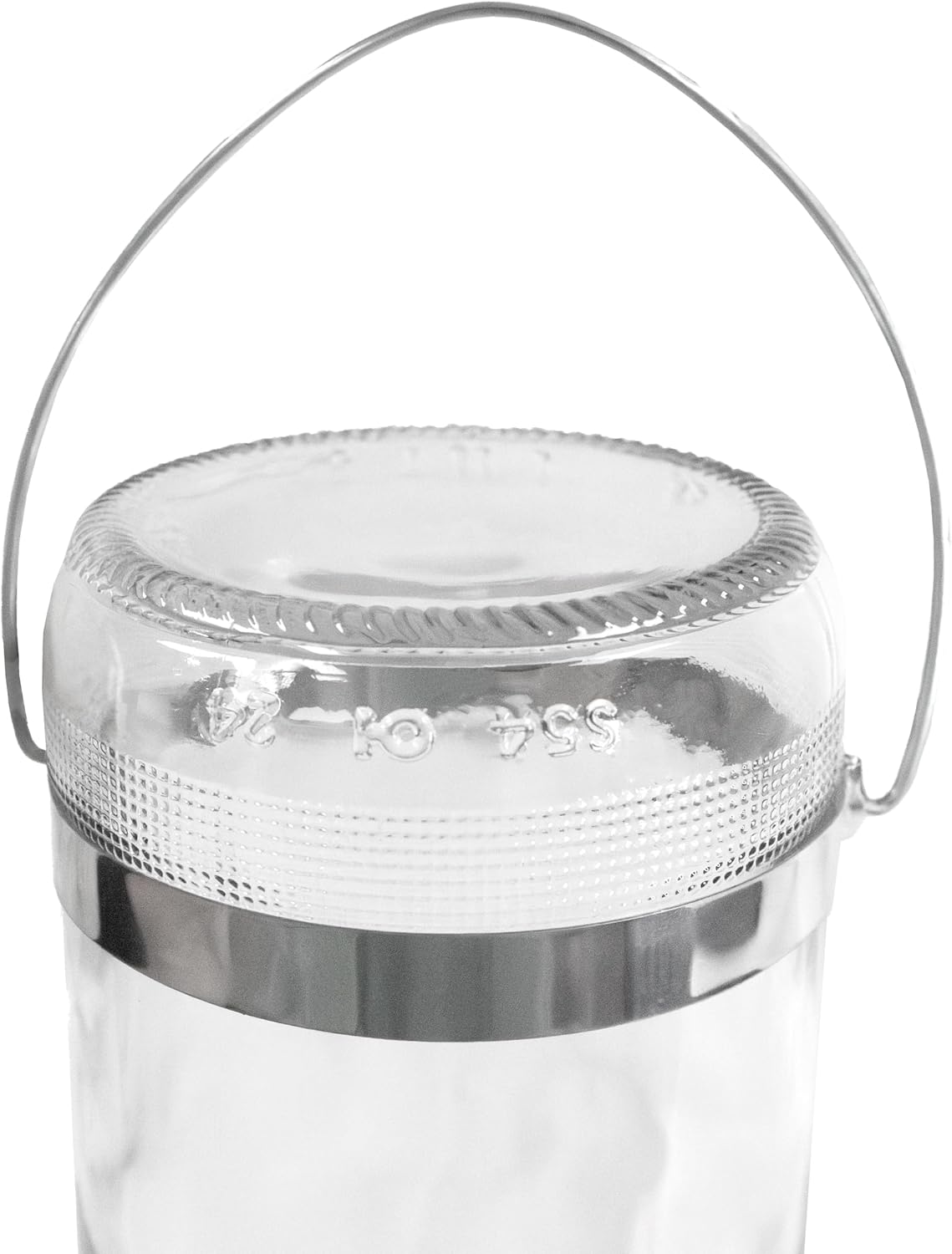 Best 1 Hummingbird Feeder with 8 Nectar Ports, Hummingbird Nectar Feeder, 16 oz Capacity, Red, Clear