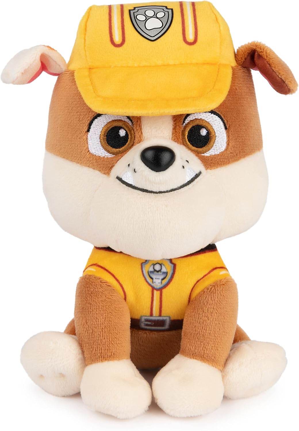GUND PAW Patrol Rubble 6-Inch Plush Toy, Stuffed Animal for Ages 1+