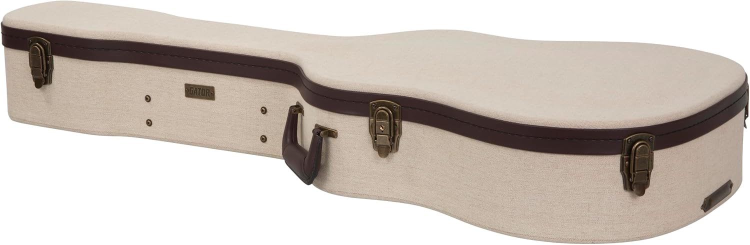 Gator Cases Journeyman Series Deluxe Wood Case for Resonator Style Acoustic Guitars (GW-JW RESO)
