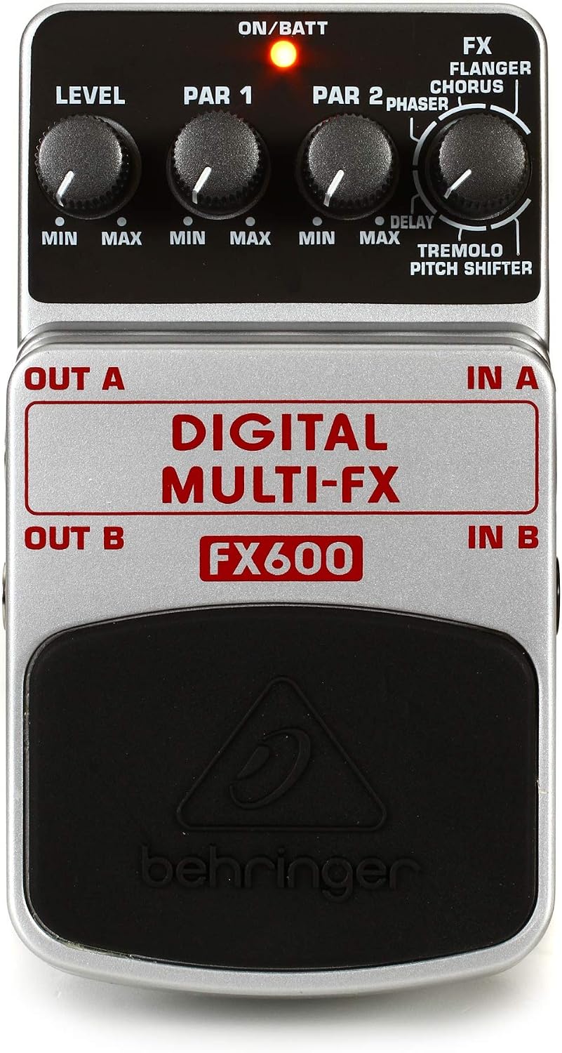 Behringer ULTRA METAL UM300 Heavy Metal Distortion Instrument Effect Pedal, Pink