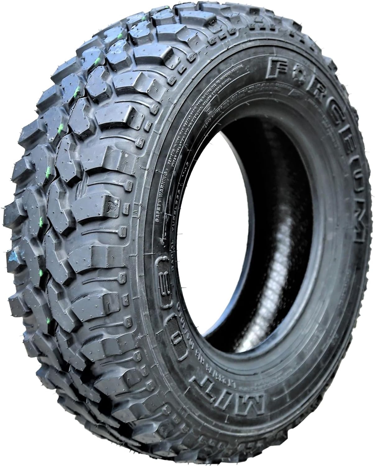 Forceum M/T 08 Mud Off-Road Light Truck Radial Tire-LT235/75R15 235/75/15 235/75-15 104/101Q Load Range C LRC 6-Ply BSW Black Side Wall | Light