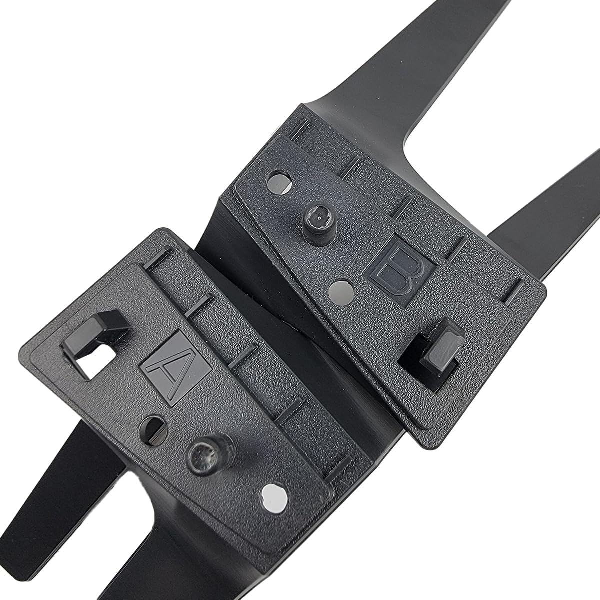 Replacement TV Stand Legs fit for LG 49", 50", 55" TVs, Compatible with MAM643660 MAM64366011, Fits Models 49LJ5500 50UN6950ZUF 55UM7300AUE and More
