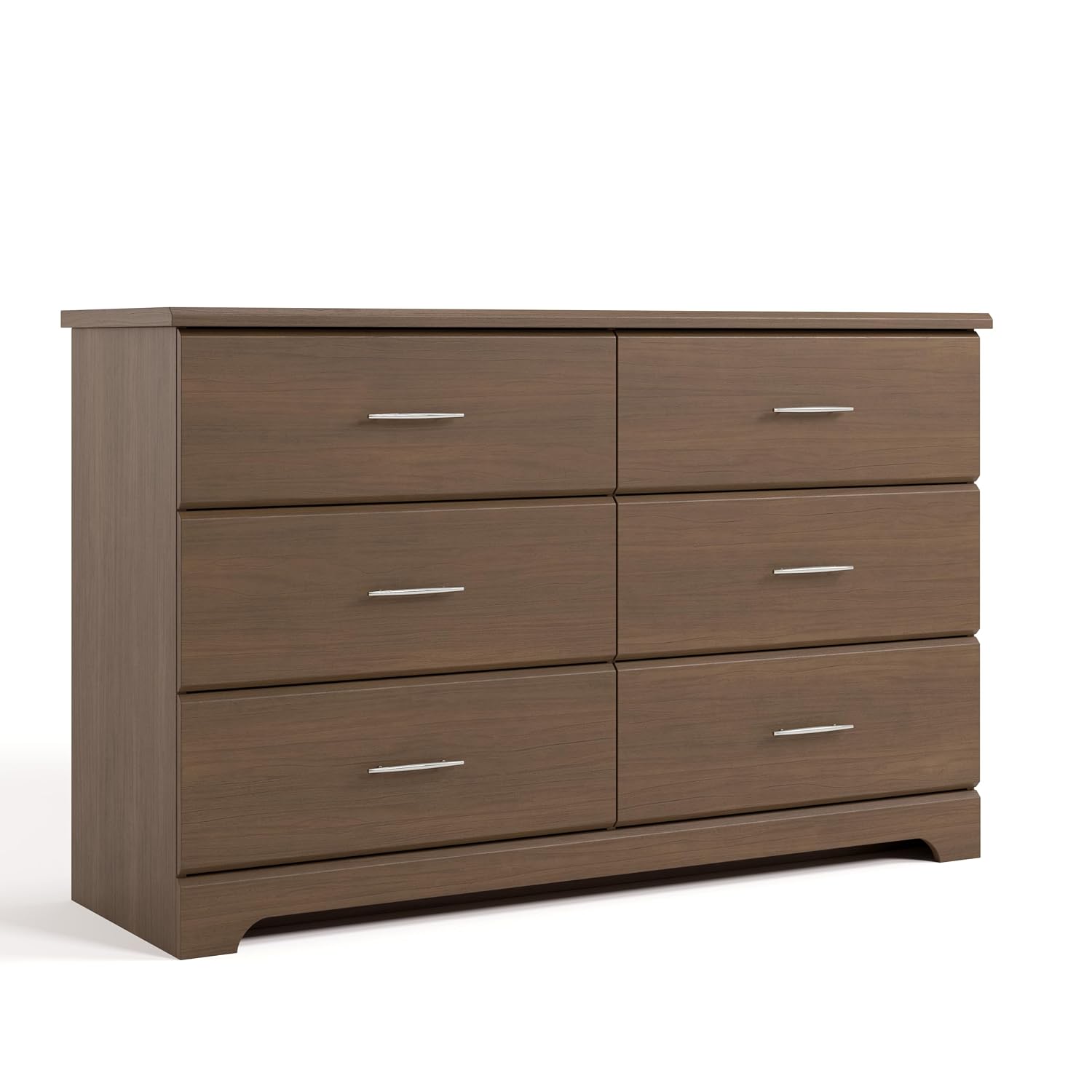Storkcraft Brookside 2 Drawer Changing Table Dresser, Pebble Gray