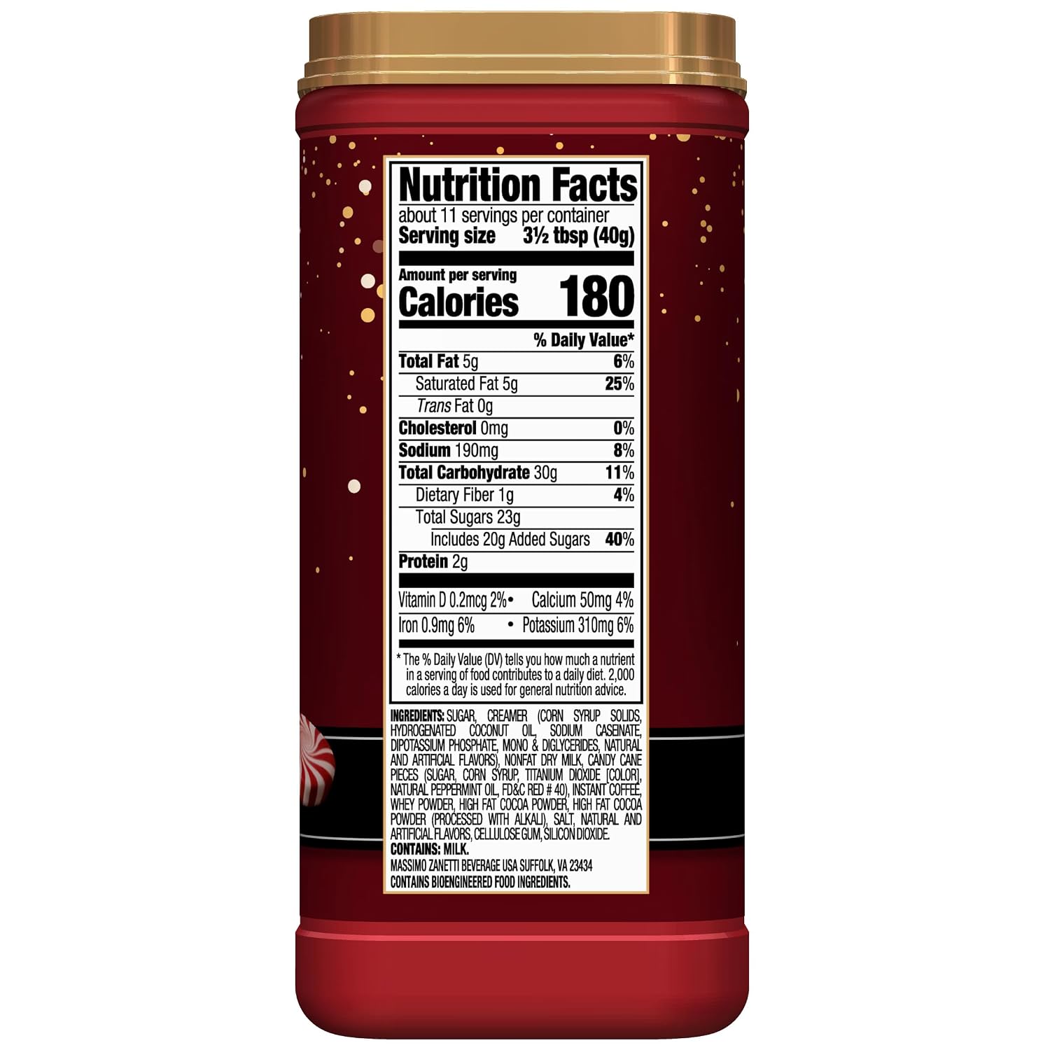 Hills Bros. Cappuccino Mix – Rich, Frothy Coffeehouse-Tasting Instant Drink Mix – Quick and Easy Preparation – Perfect for Hot & Iced Drinks & Creaming Coffee – Double Mocha, 1 Pack of 16oz