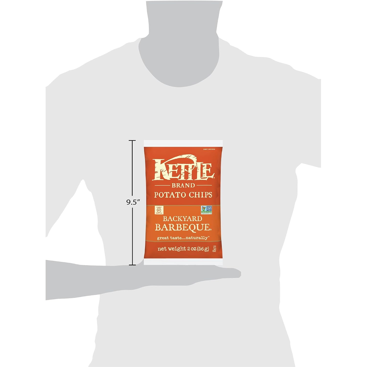 Kettle Foods Chip Potato Nat Jalapeno, 5 oz