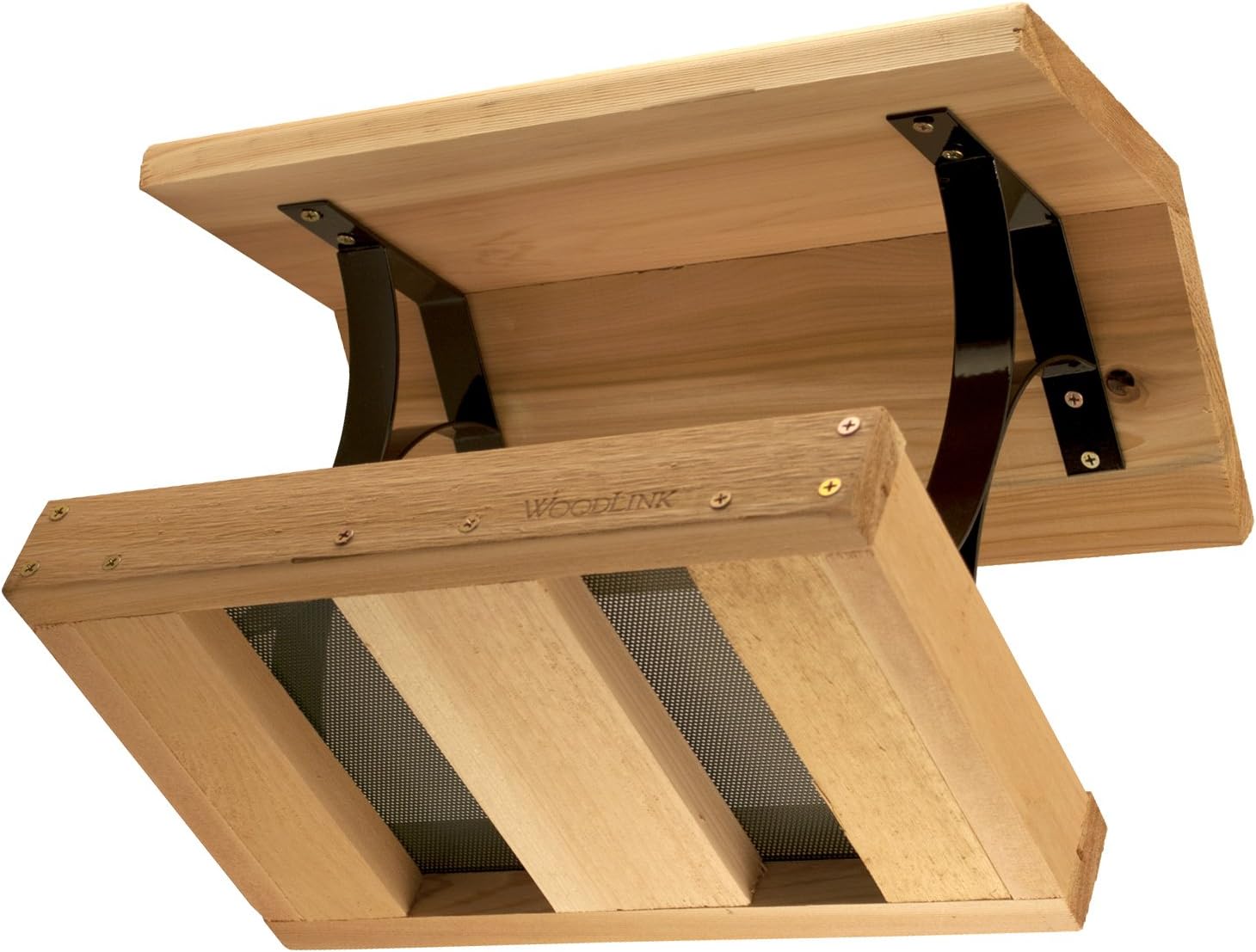 Woodlink Cedar Fly-Thru Bird Feeder, Cedar
