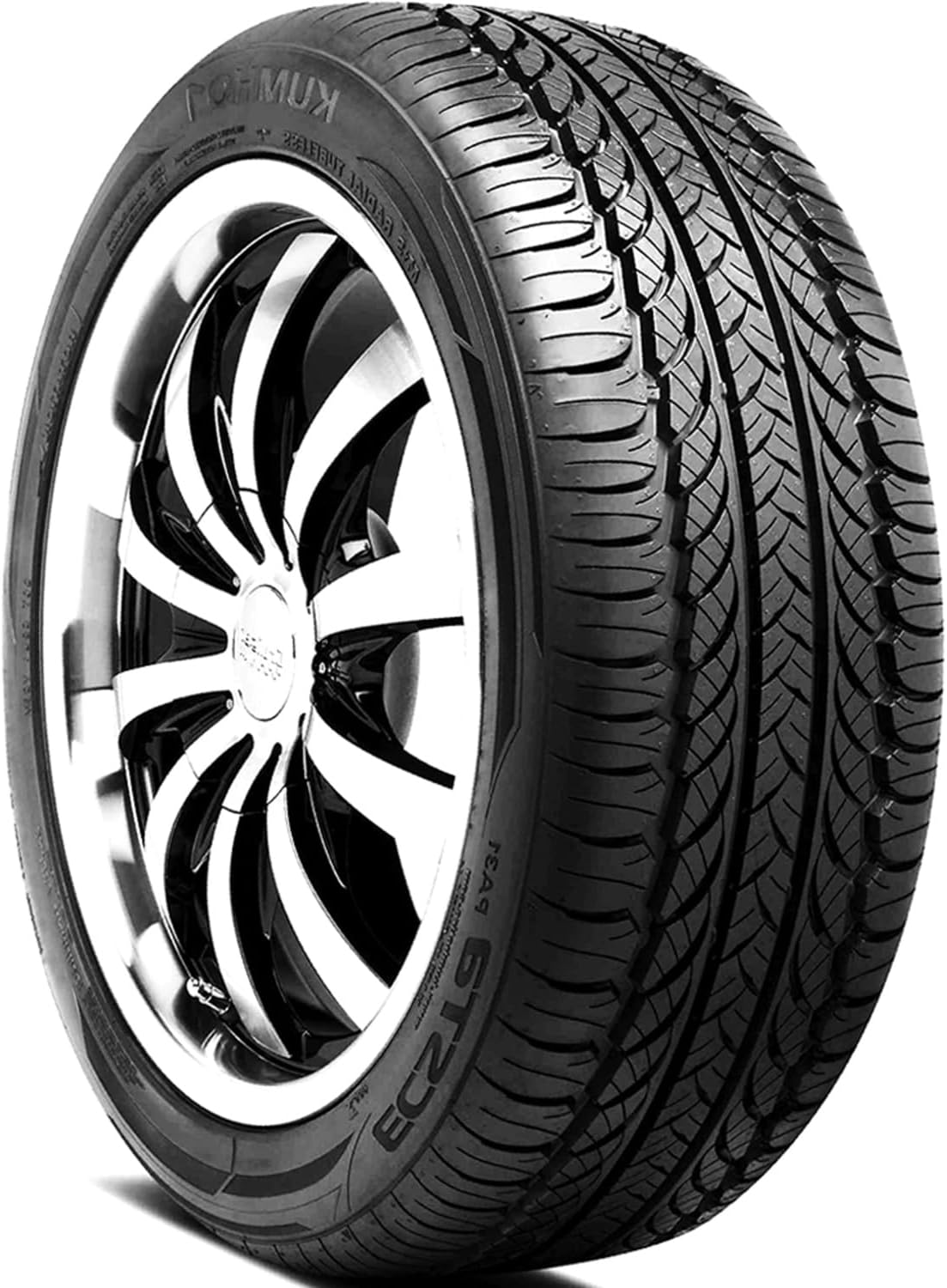Kumho Ecsta PA31 All-Season Tire - 225/55R16 99V | Passenger Performance All Season Traction 99V Rated Extra Load Radial Construction Black Sidewall