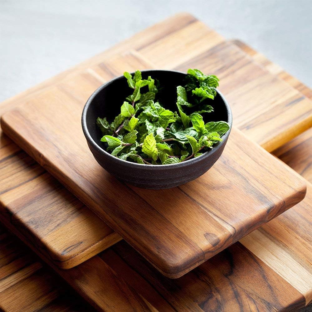 Teakhaus Cutting Board, Wood, Brown, 40 x 28 x 1.4 cm