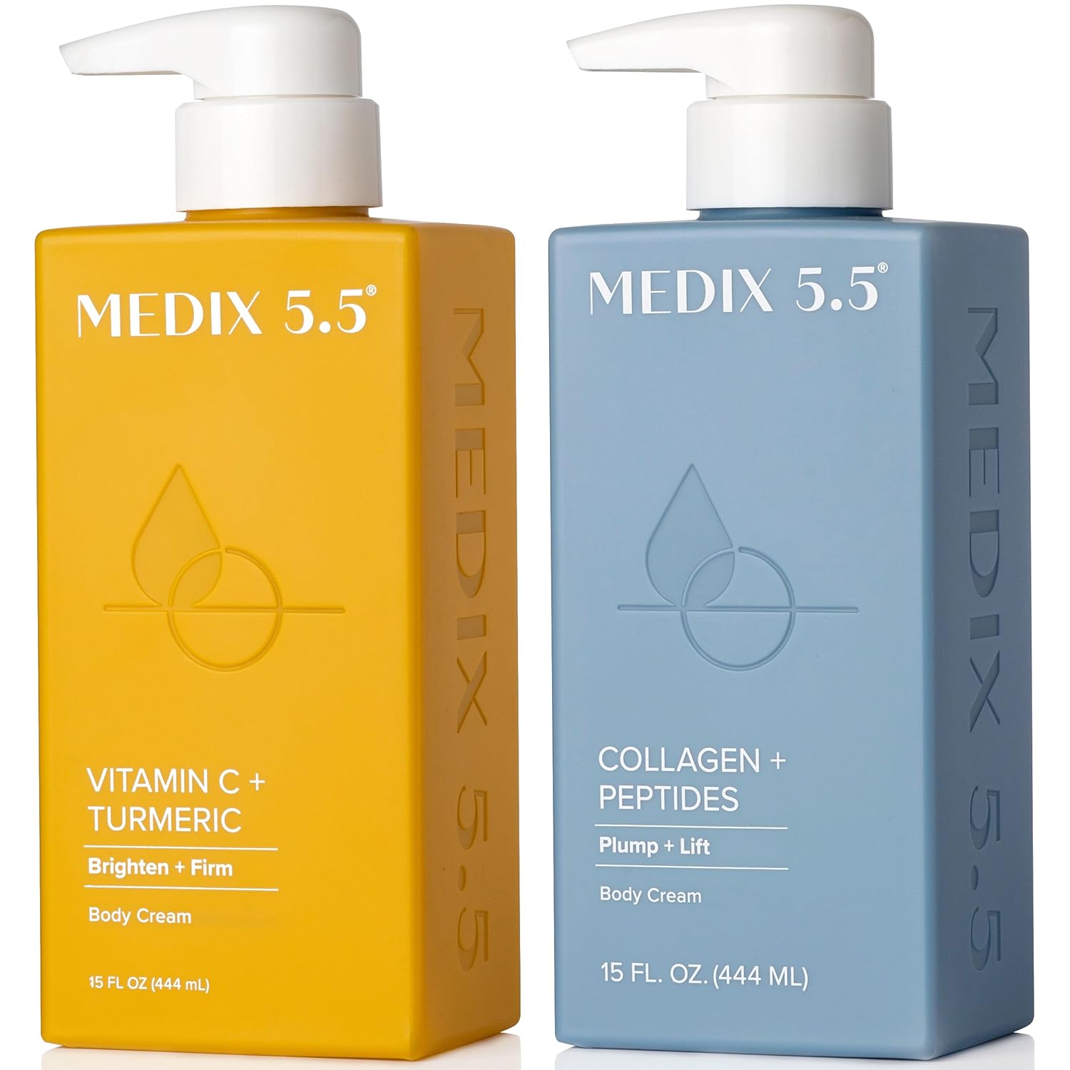 MEDIX 5.5 Collagen Cream Skin Care Face Lotion & Body Lotion For Dry Skin | Anti Aging Collagen Peptides Firming Cream Body Moisturizers Lifts, Firms, & Tightens For Younger Looking Skin, 15 Fl Oz